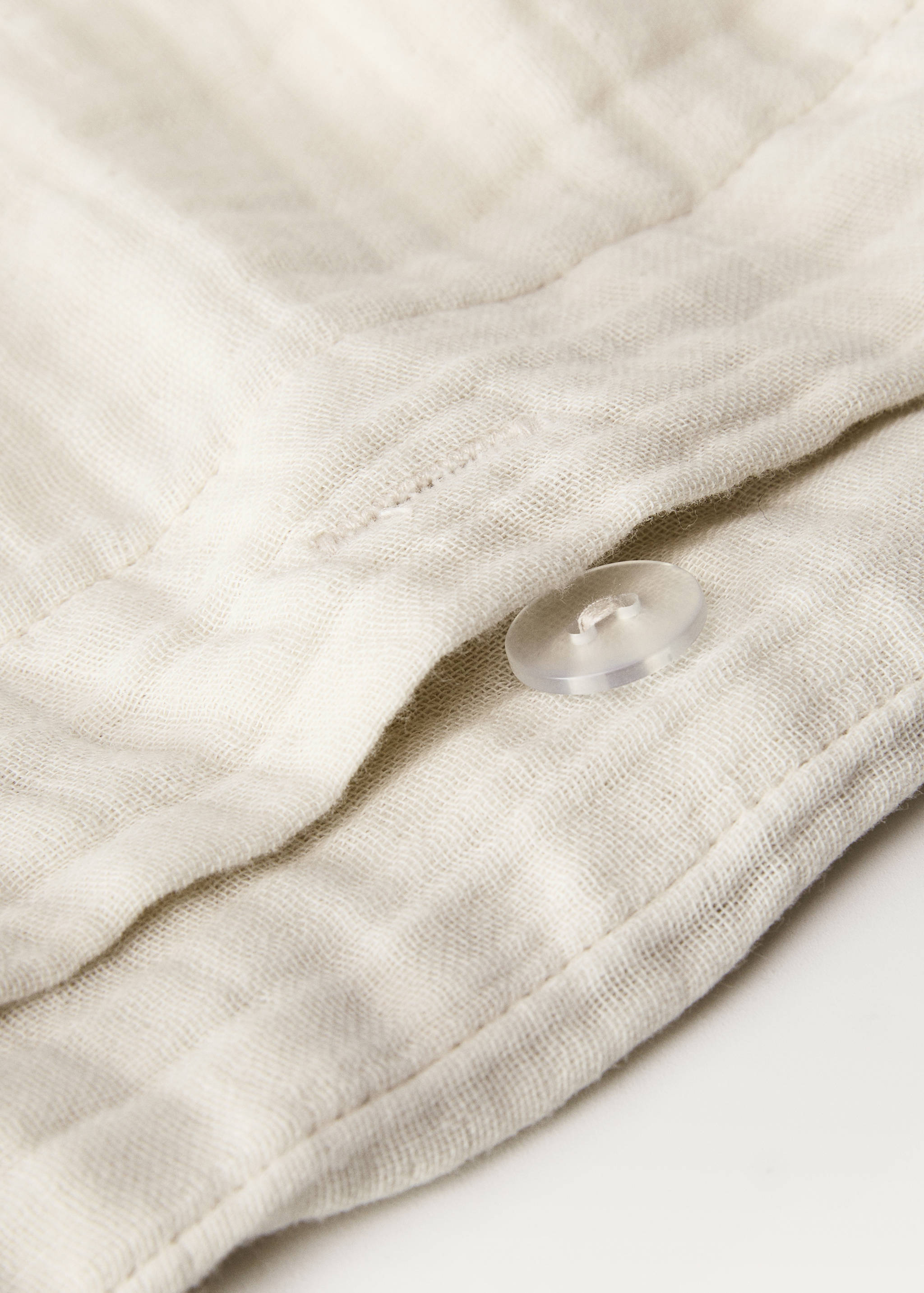 Cotton gauze duvet cover for 180/200 cm bed - Details of the article 2