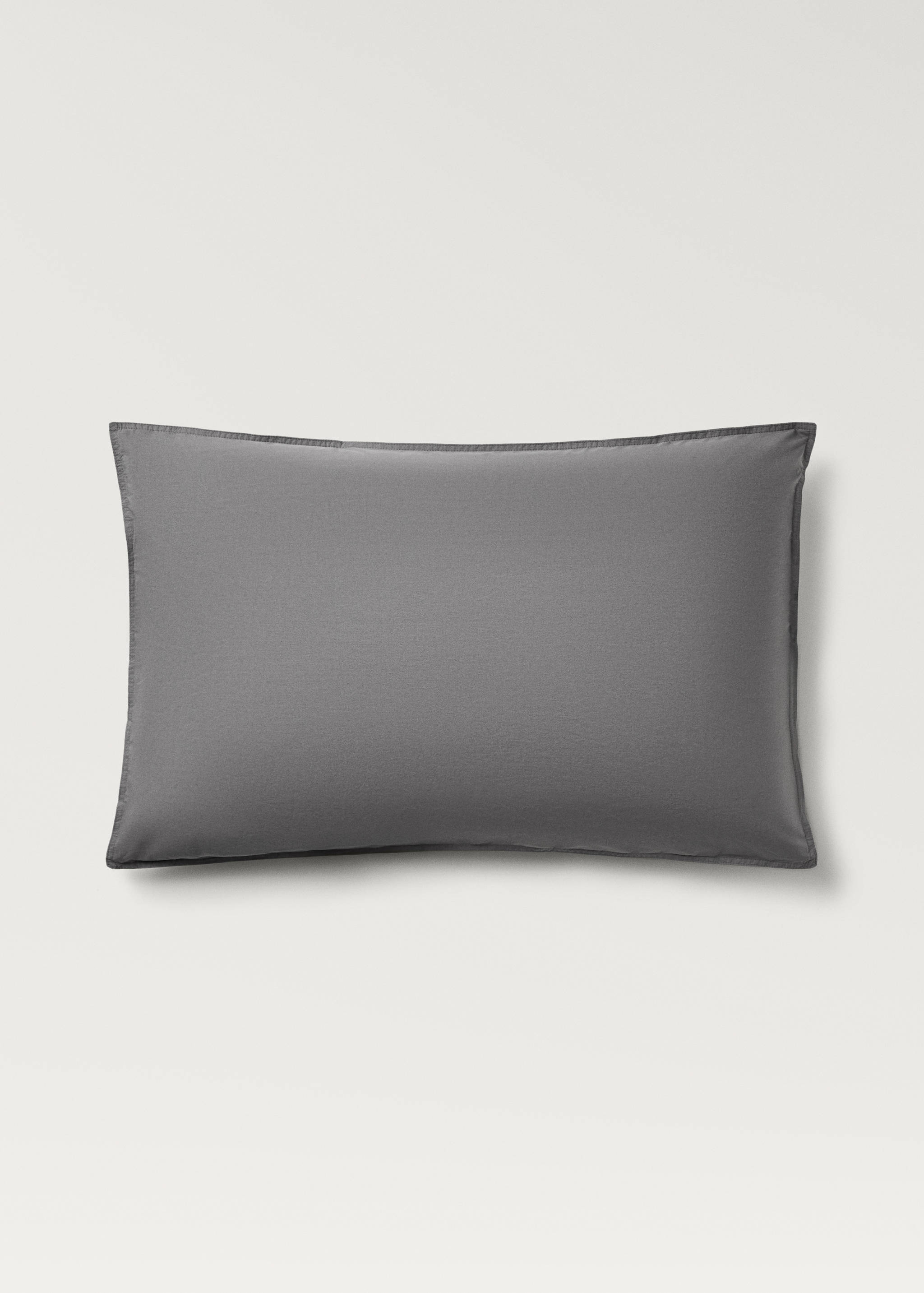 Two cotton poplin double-stitched pillowcases 50x75 cm - Article without model