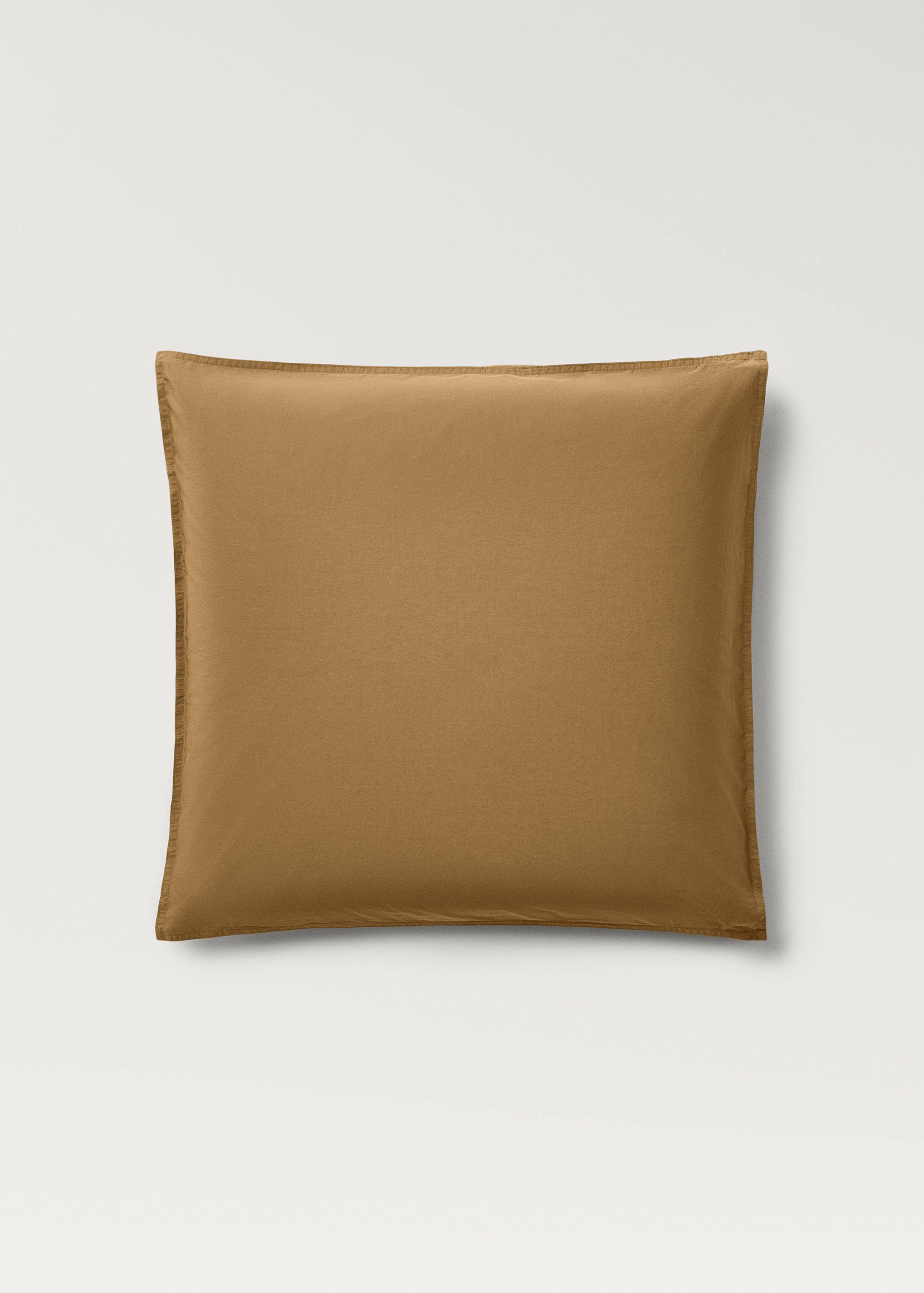 Two cotton poplin pillowcases with double stitching 60x60 cm - Article without model