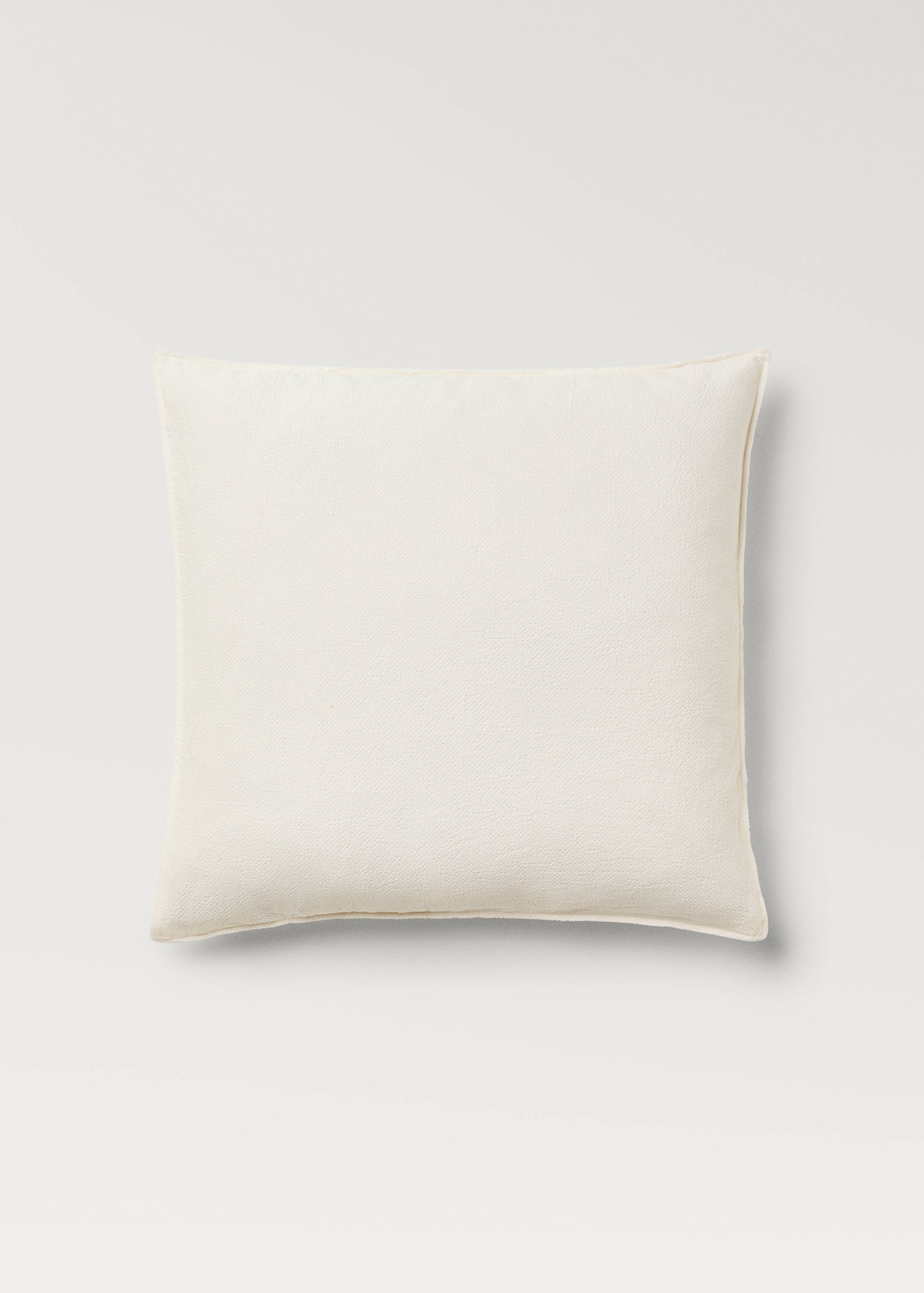 Dos fundas almohada algodón percal textura 60x60 cm - Artículo sin modelo