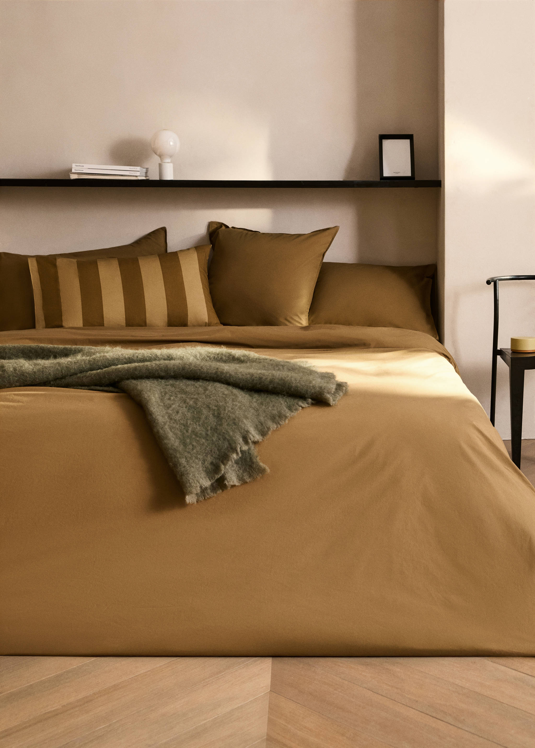 Cotton poplin double-stitched children's duvet cover for 90 cm bed - General plane