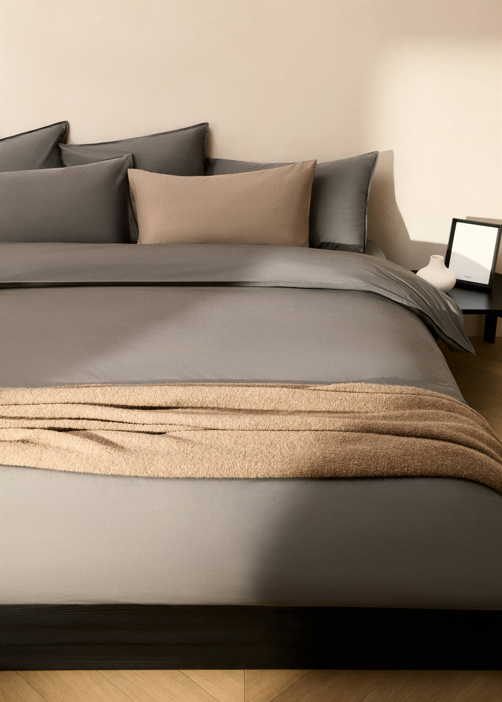 Cotton poplin double-stitched children's duvet cover for 90 cm bed - Details of the article 8