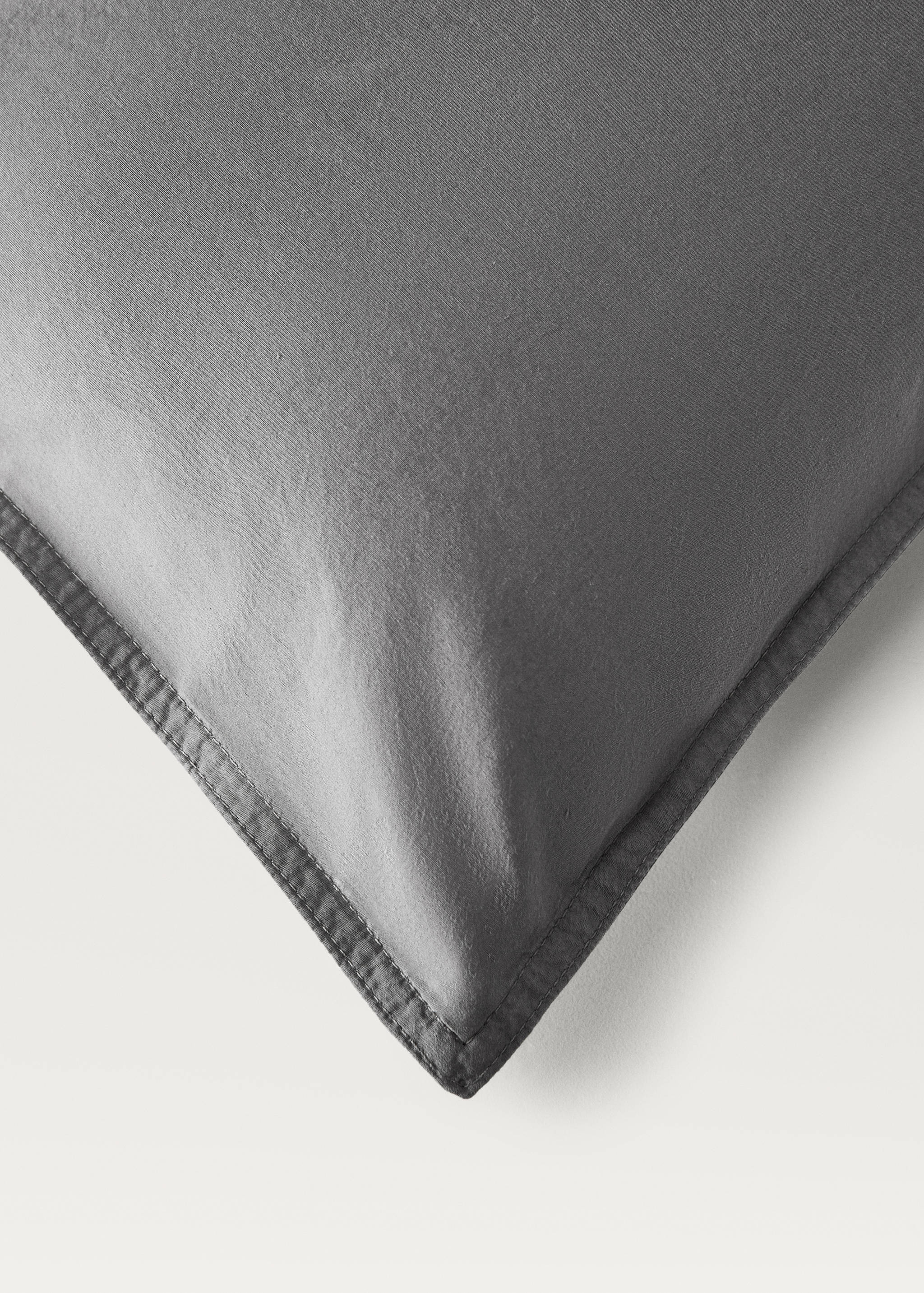 Cotton poplin double-stitched children's duvet cover for 90 cm bed - Details of the article 3