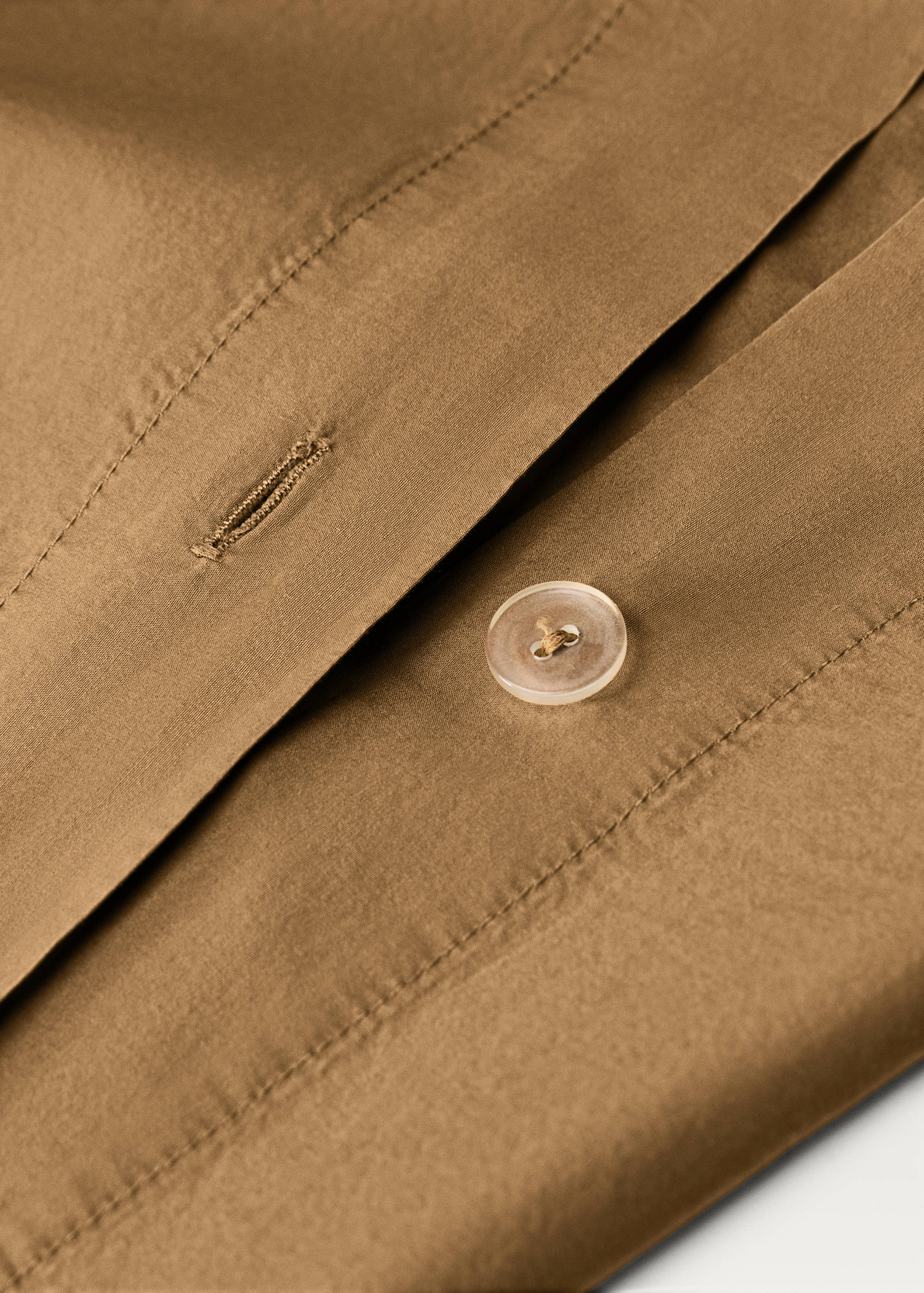 Cotton poplin double-stitched children's duvet cover Queen bed - Details of the article 2