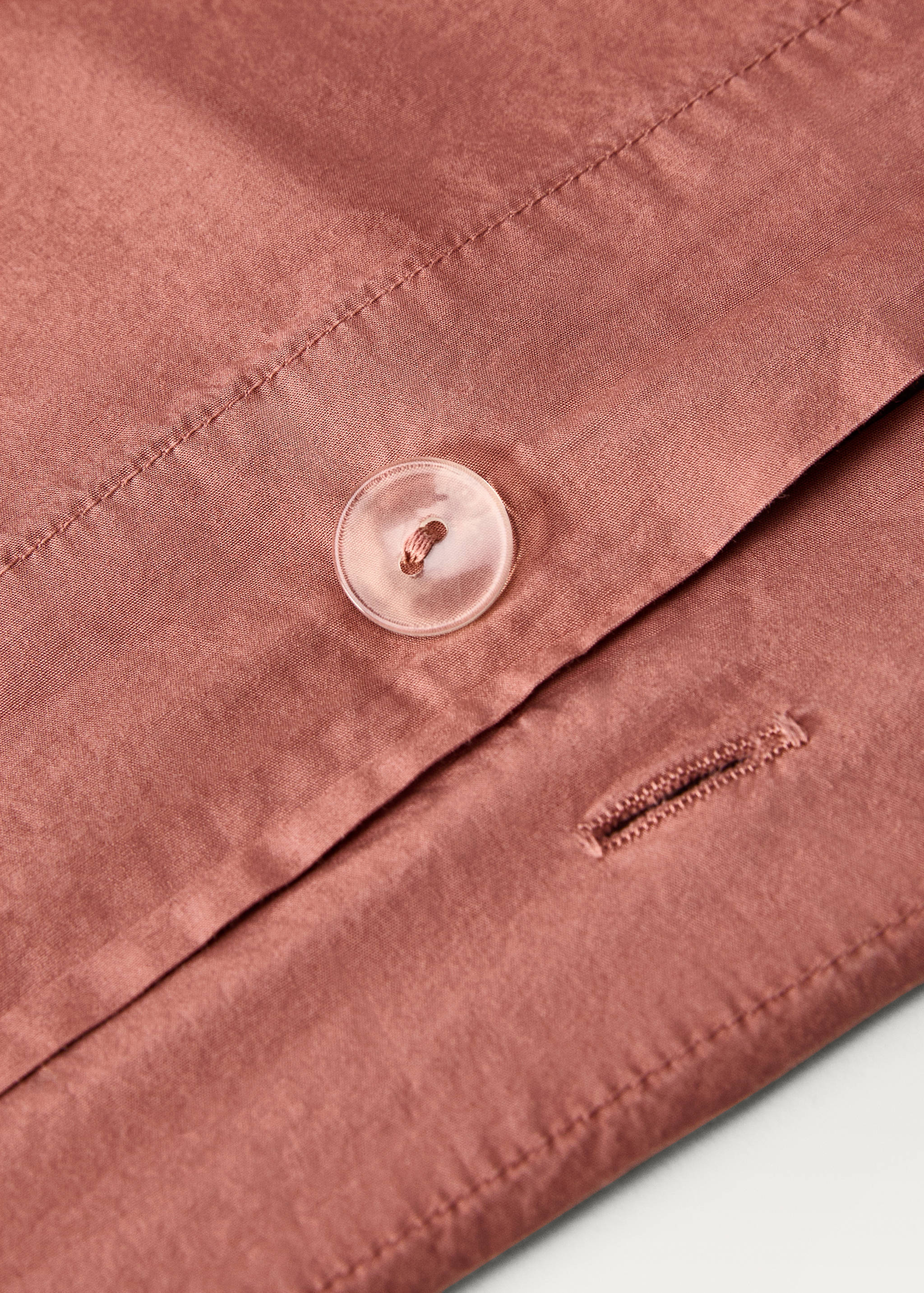 Cotton poplin double-stitched children's duvet cover Queen bed - Details of the article 2