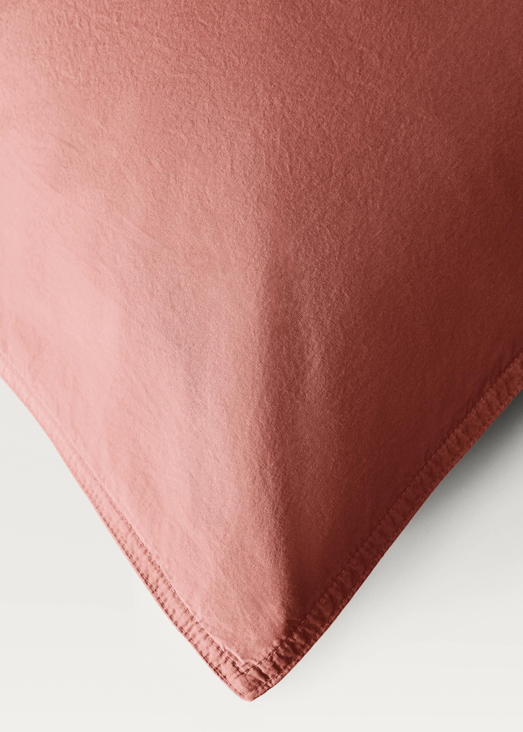 Cotton poplin double-stitched children's duvet cover Queen bed - Details of the article 3