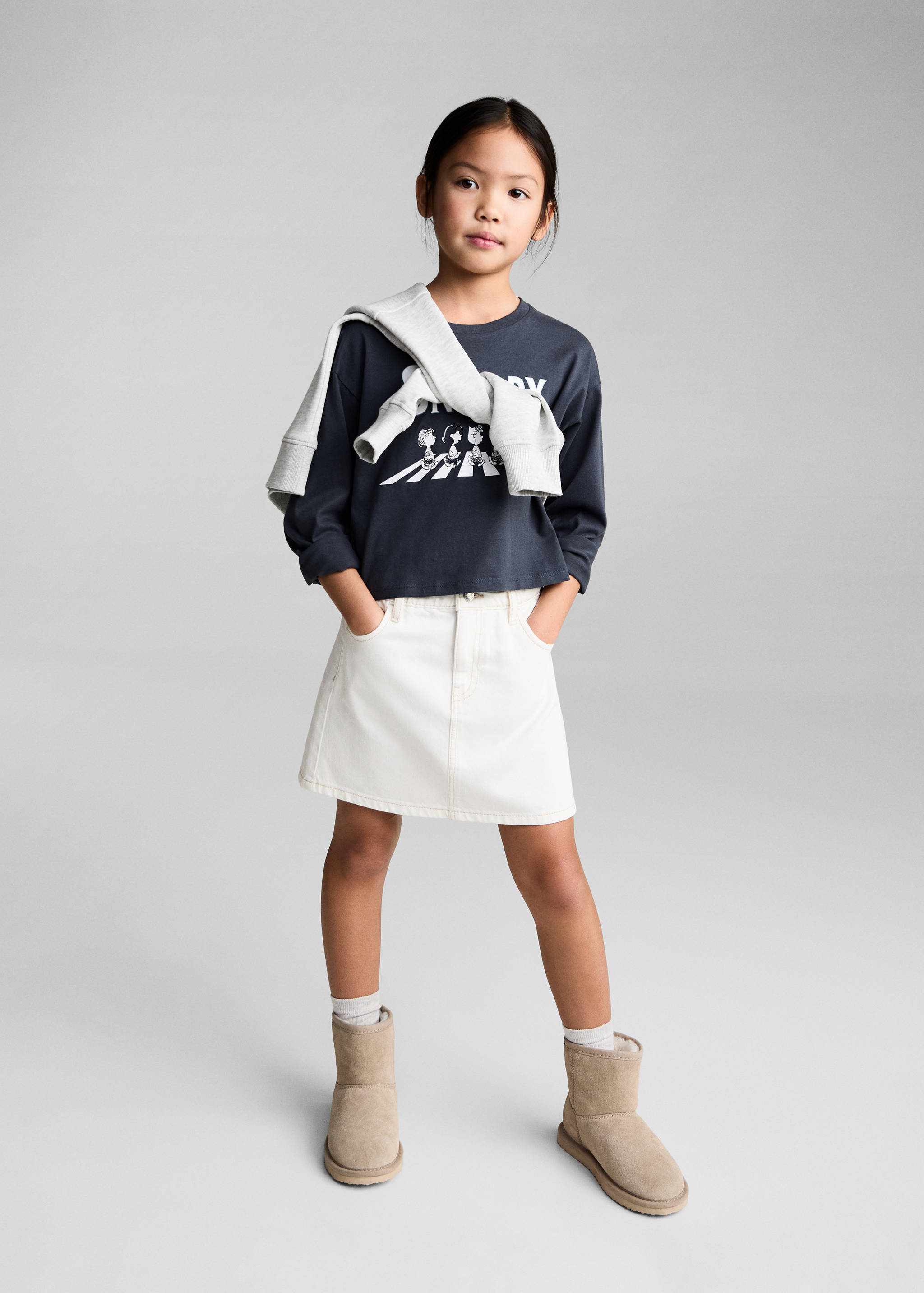 Rok denim mini - Tampilan Umum