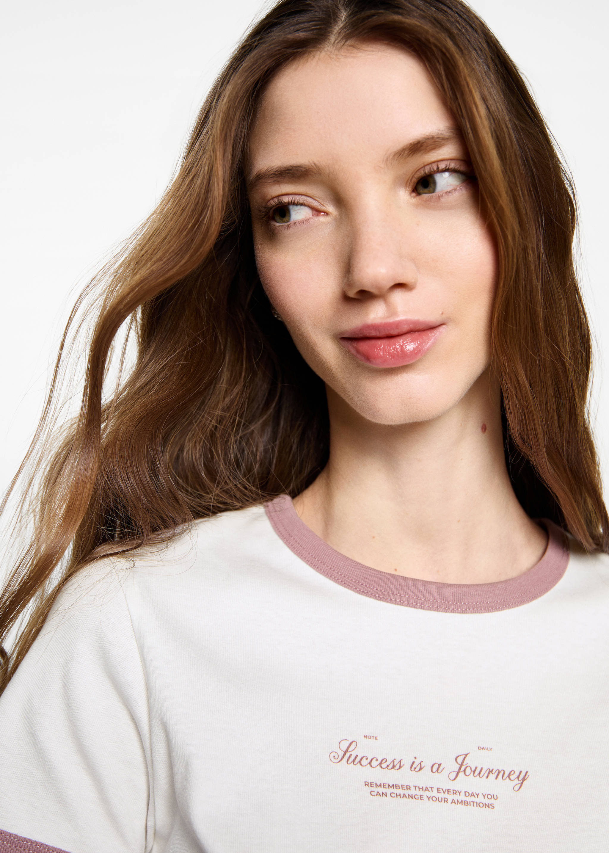 Message crop T-shirt - Details of the article 1