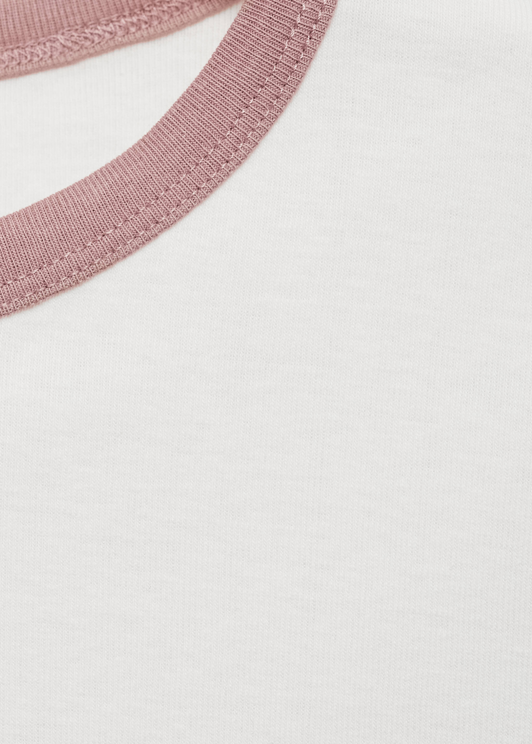 Message crop T-shirt - Details of the article 0