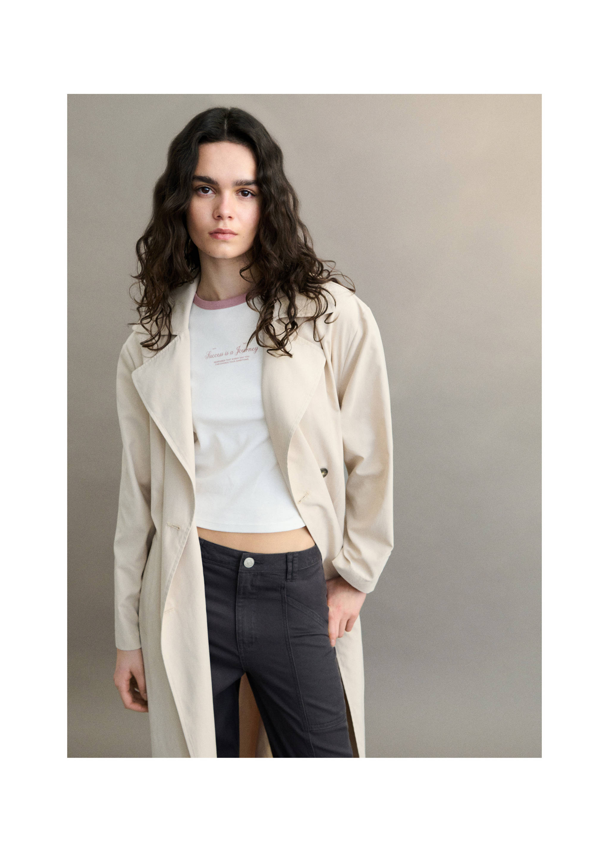 Message crop T-shirt - Details of the article 5