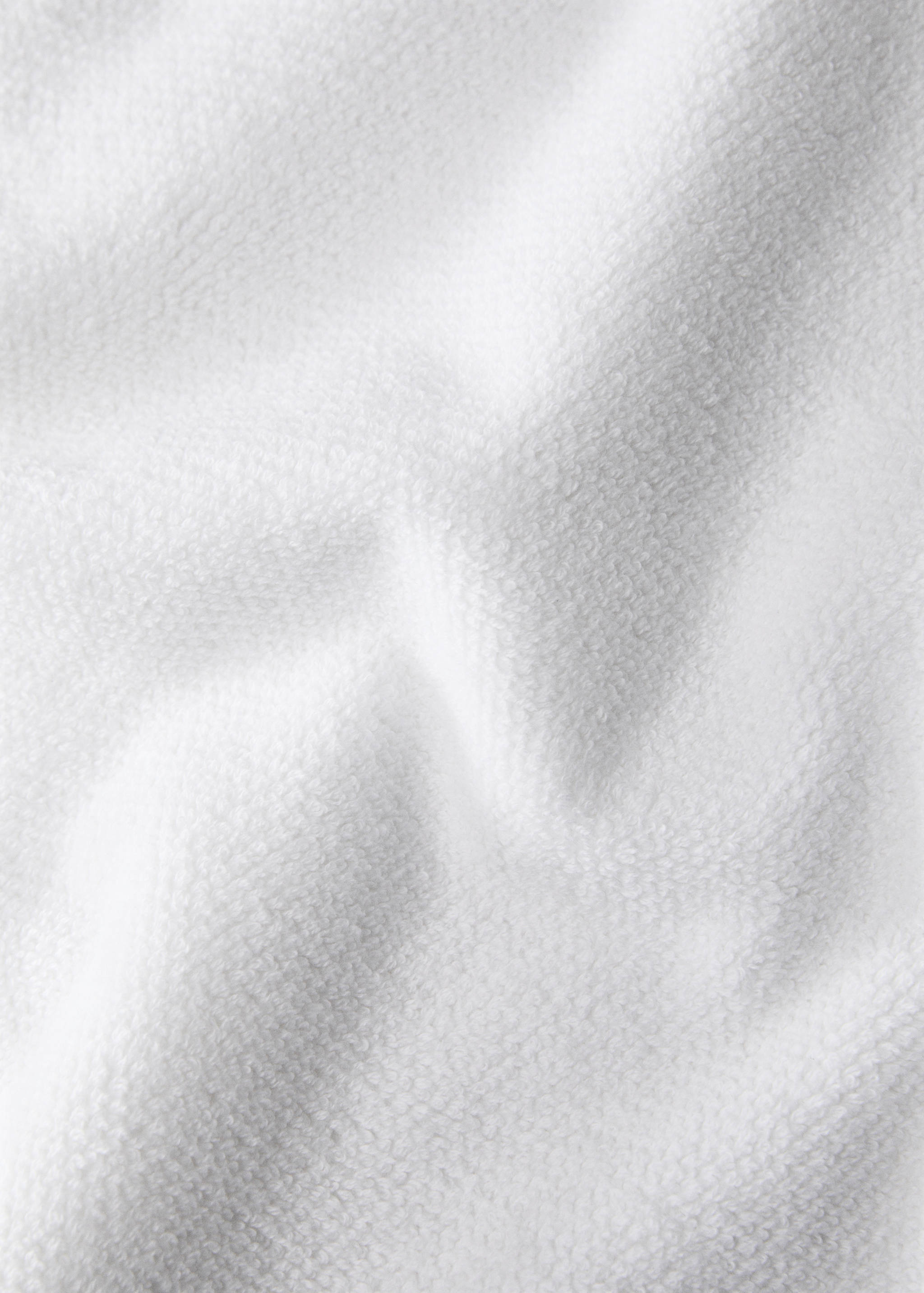 Rice-stitch bath towel with waves - Details of the article 3