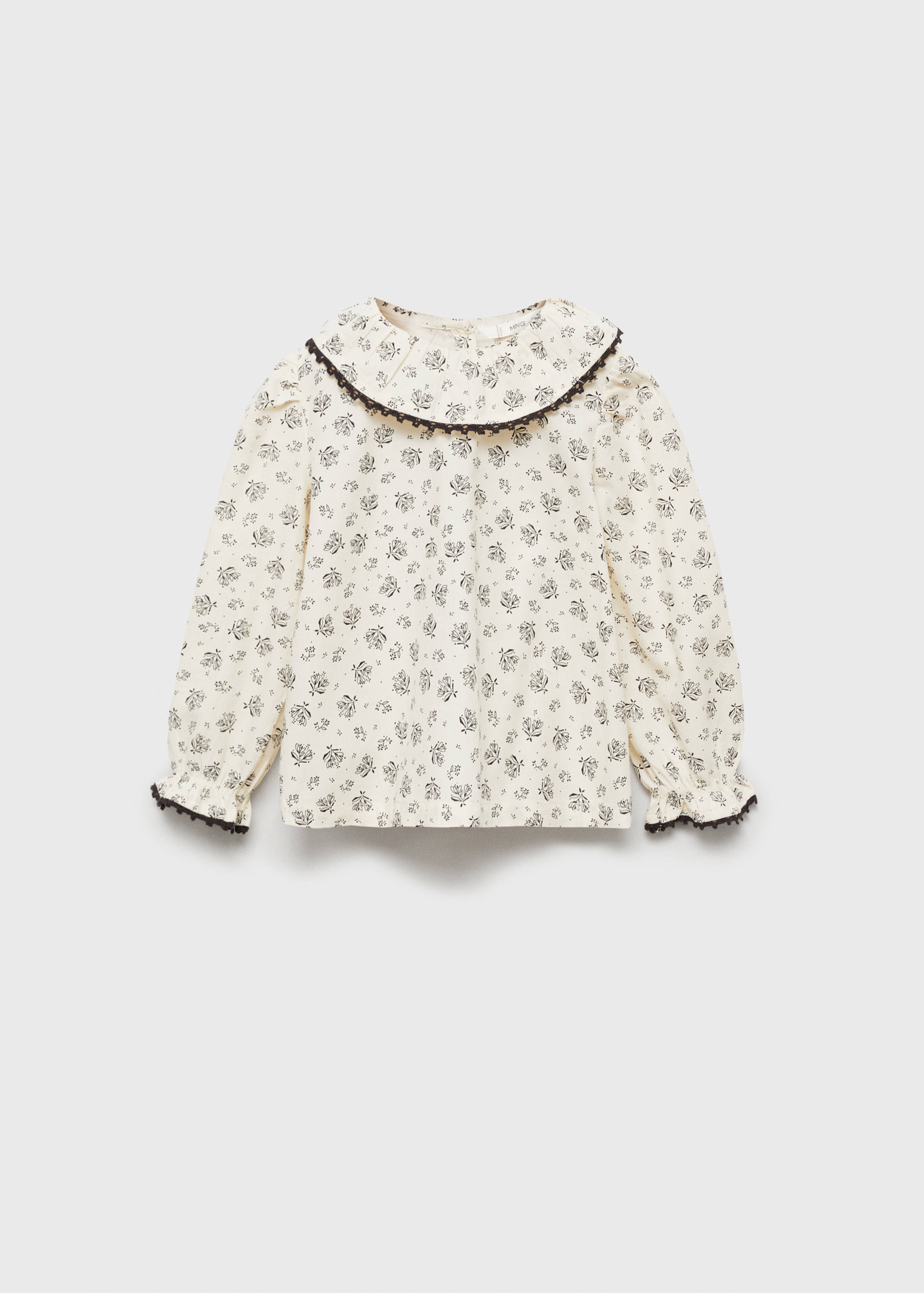 Floral cotton blouse - Article without model