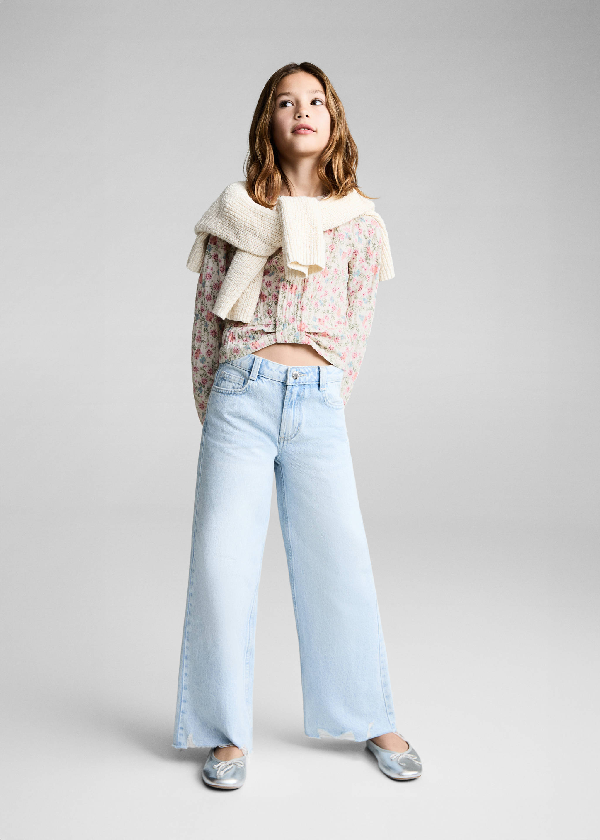 Blouse à fleurs - Plan général