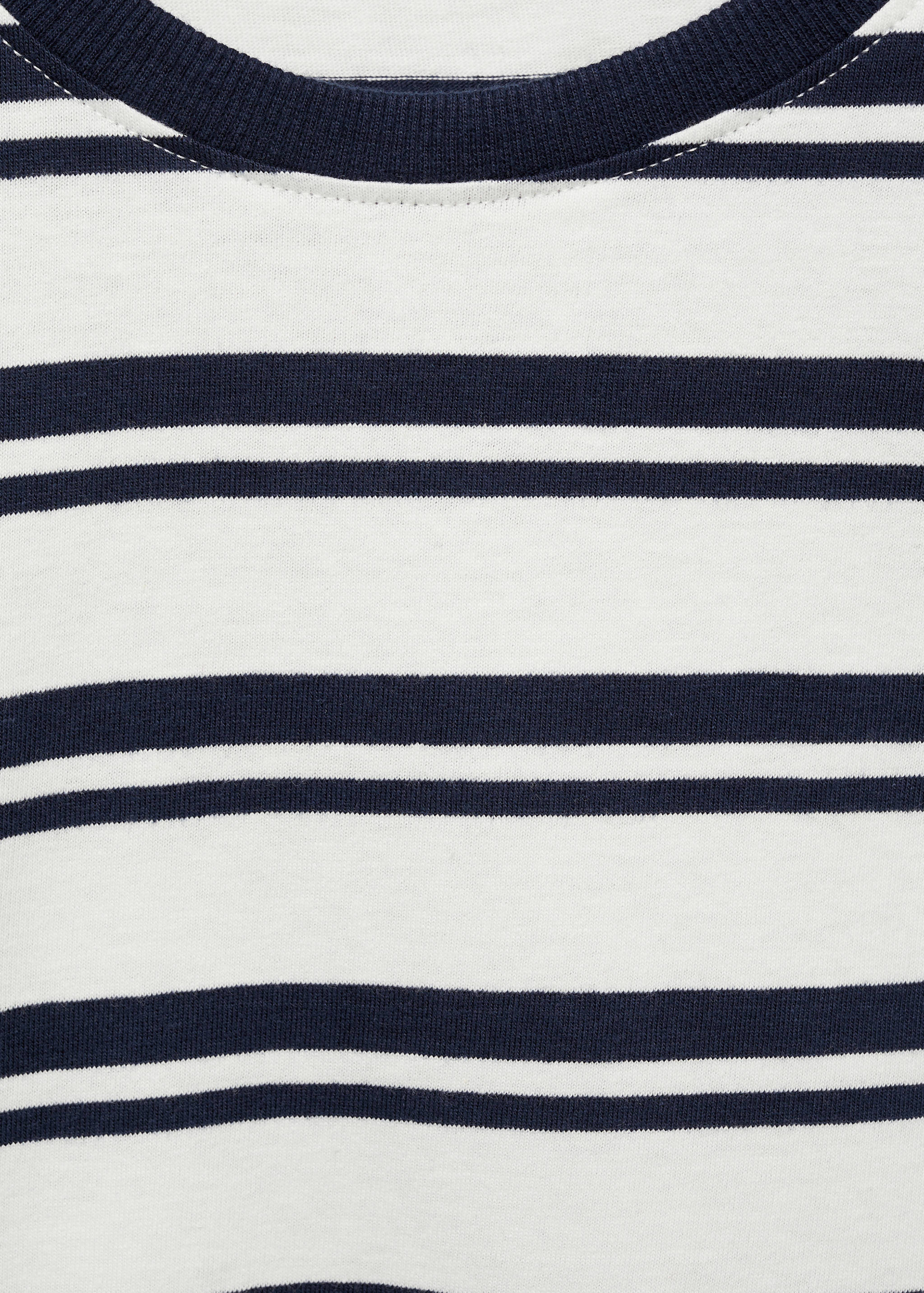 Striped cotton T-shirt - Details of the article 8