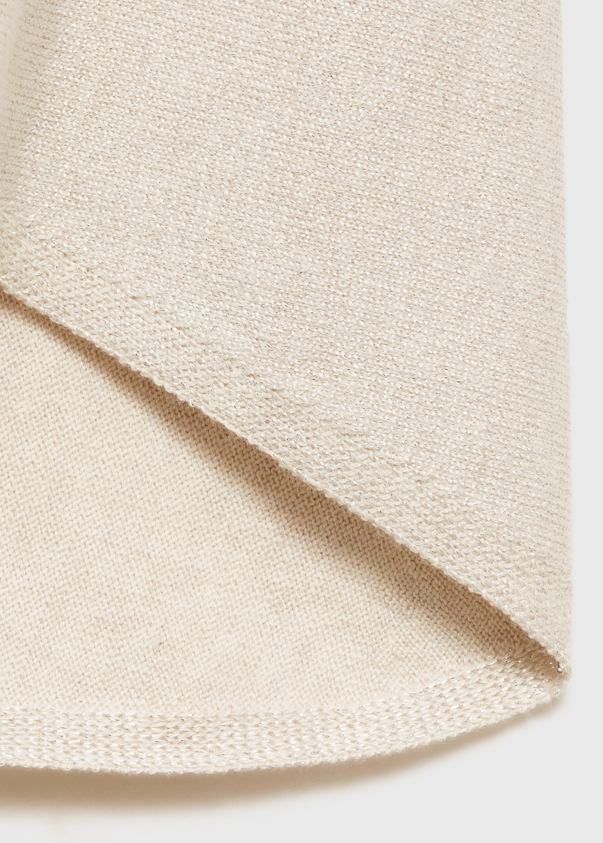 Lurex knitted cape - Details of the article 8