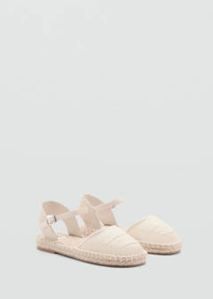 Espadrilles with buckle closure — Sand 3