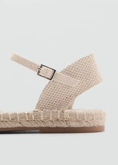 Espadrilles with buckle closure — Sand 5