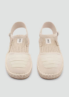 Espadrilles with buckle closure — Sand 6