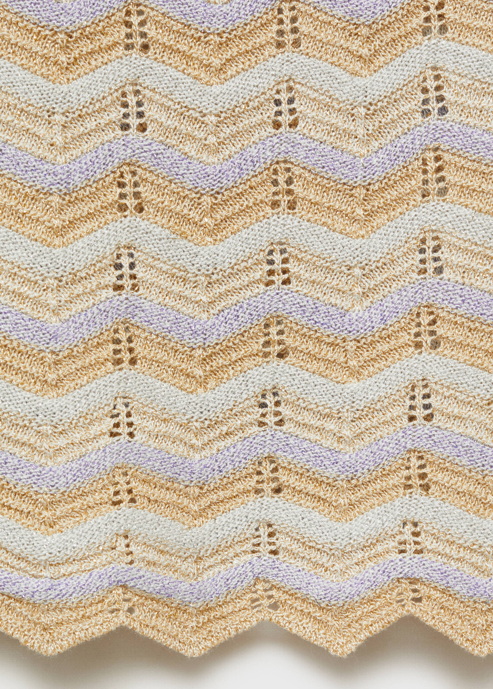 Asymmetrisches Lurex-Top - Detail des Artikels 8