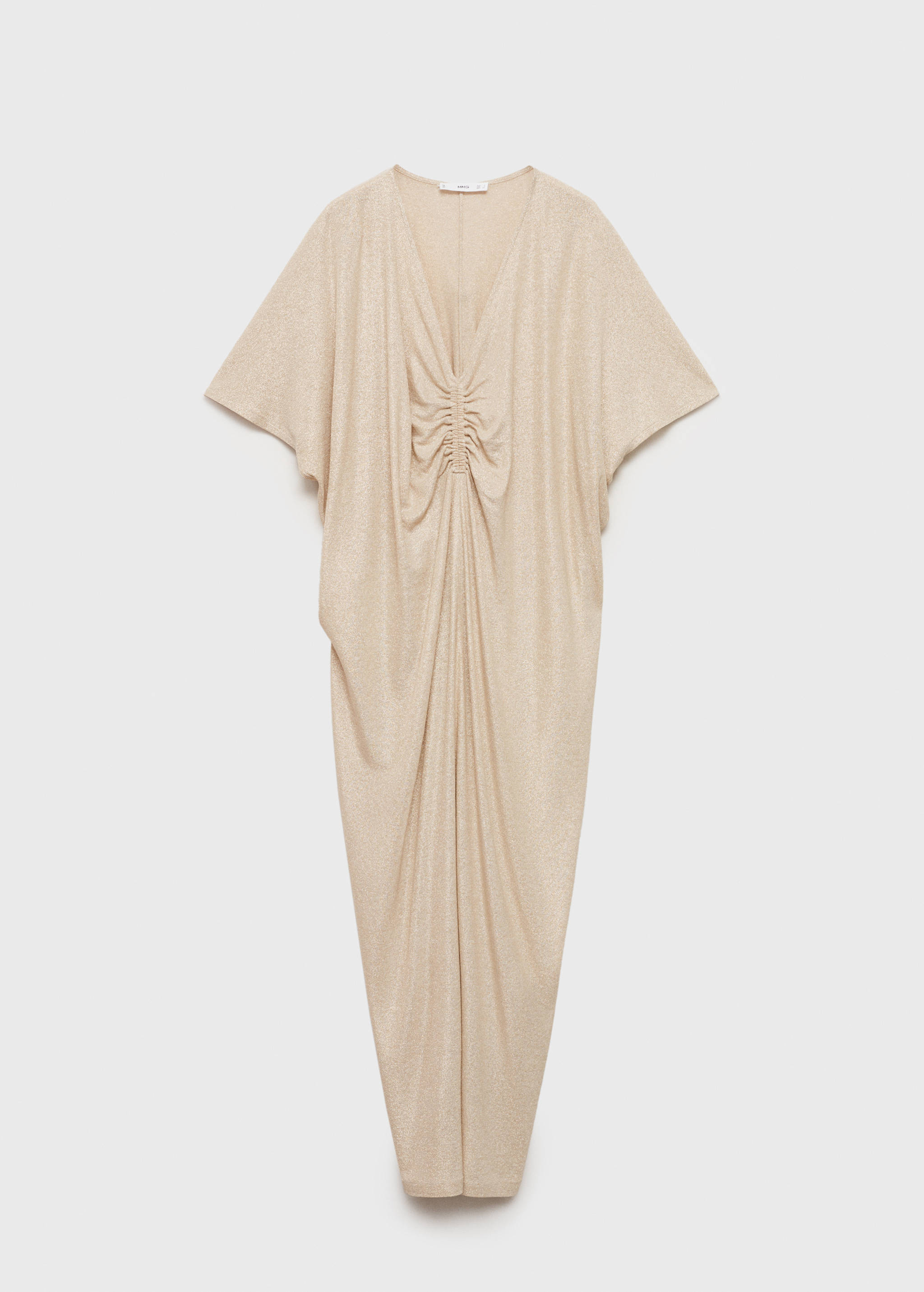 Robe lurex col froncé - Article sans modèle