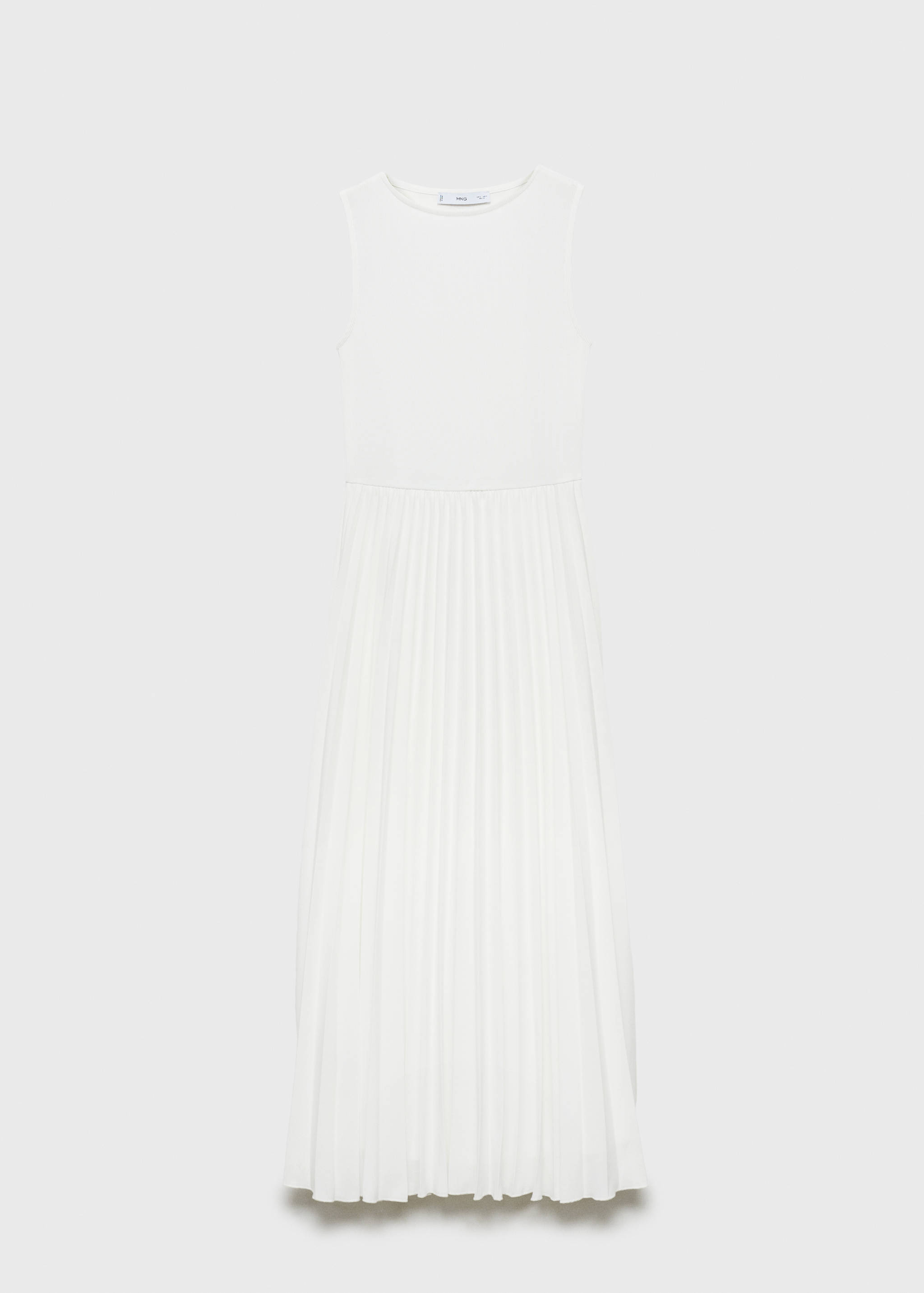 Pleated long dress - Article without model