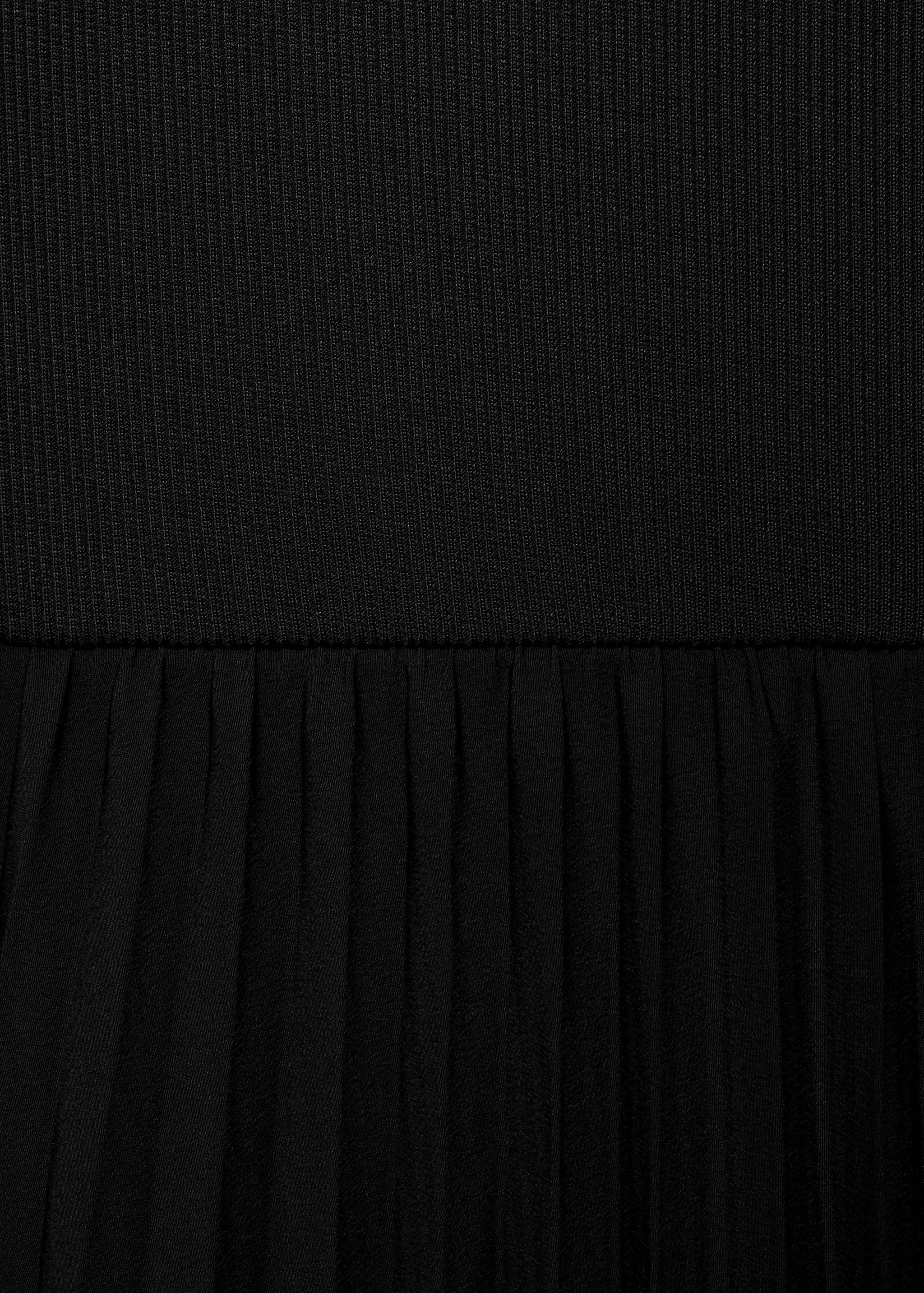 Pleated long dress - Details of the article 8