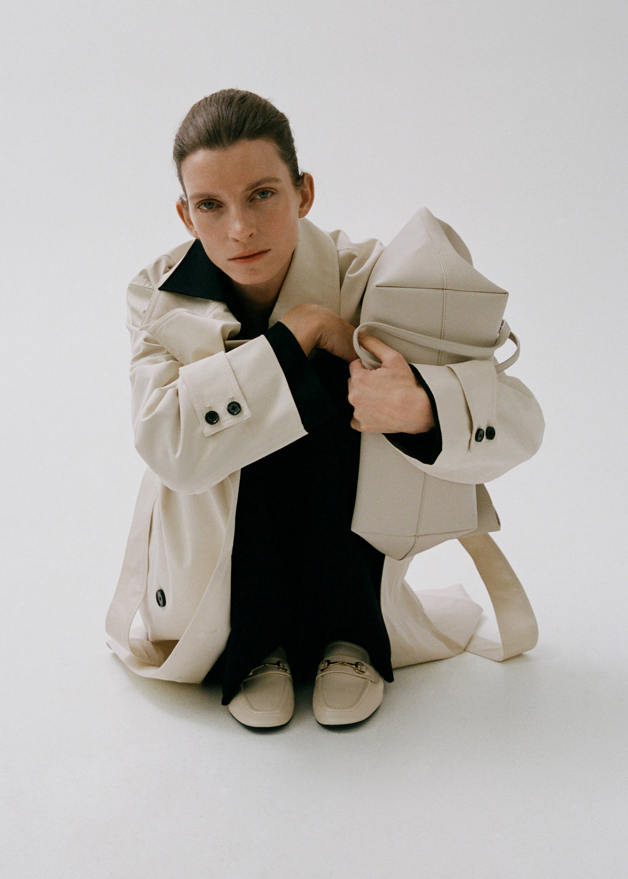 Buckle leather moccasins - Details of the article 7