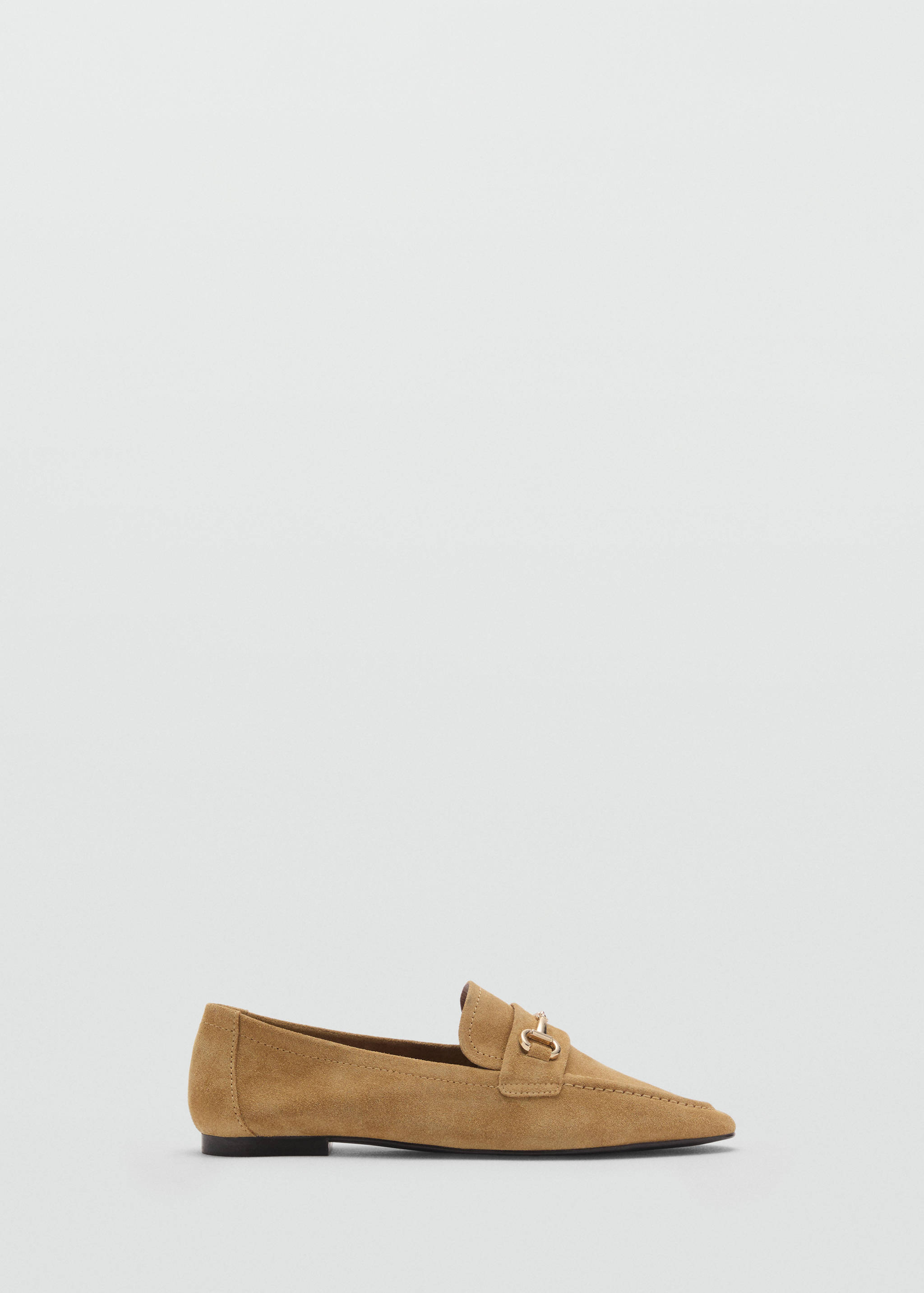 Buckle leather moccasins - Article without model