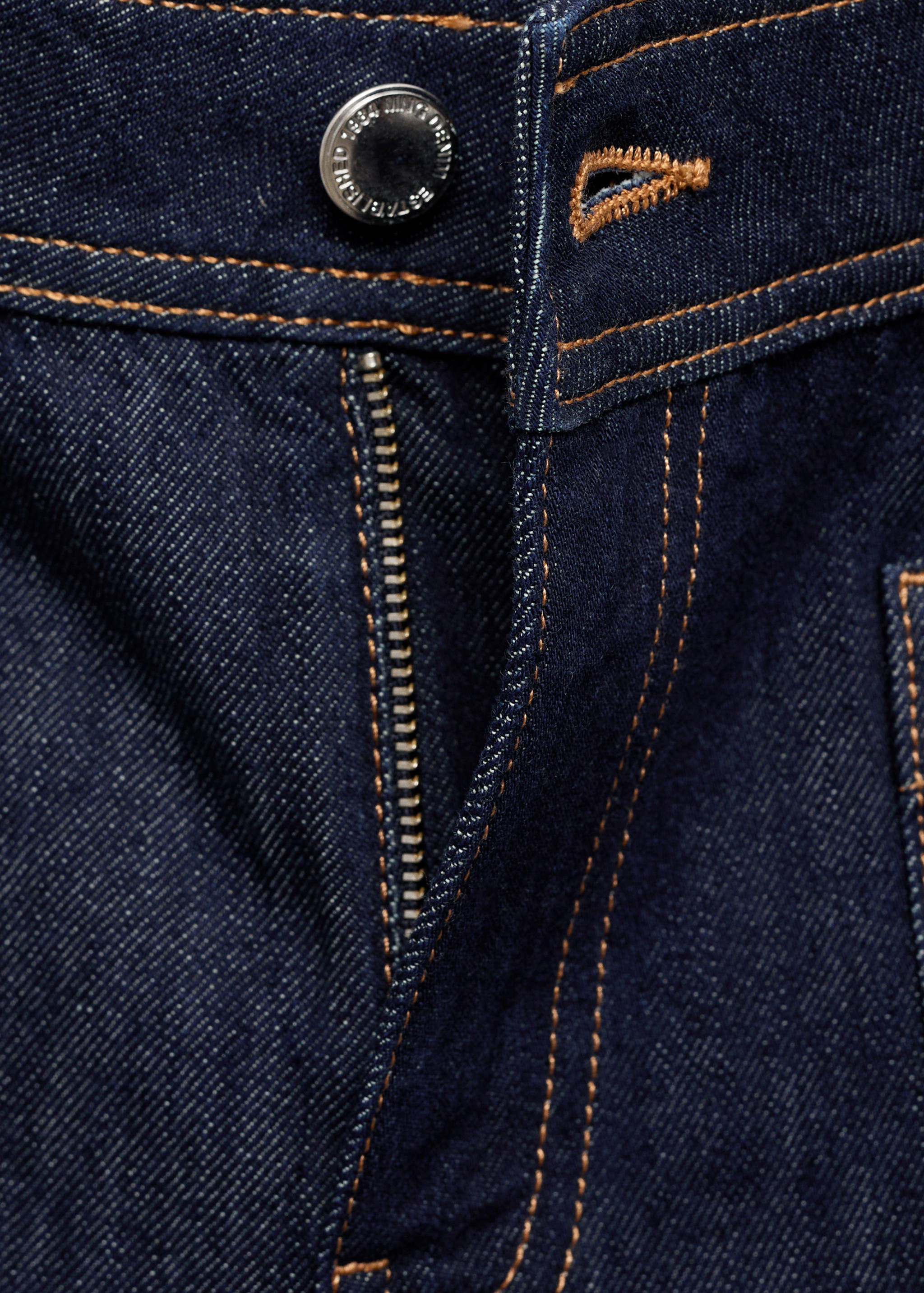 Wide leg jeans with pockets rinse wash - Details of the article 8