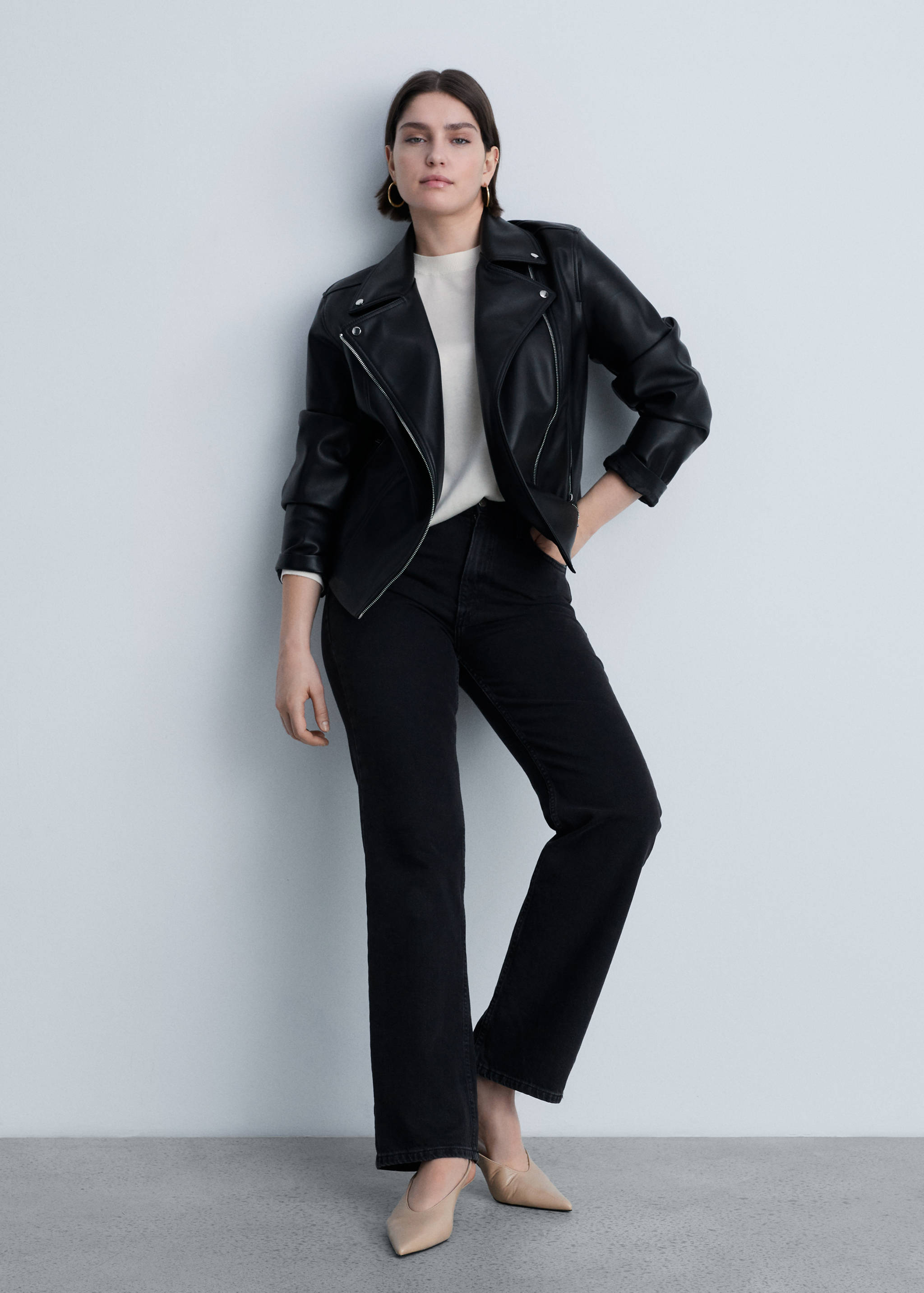 Stickad tröja i sidenblandning - Detaljer om artikeln 3