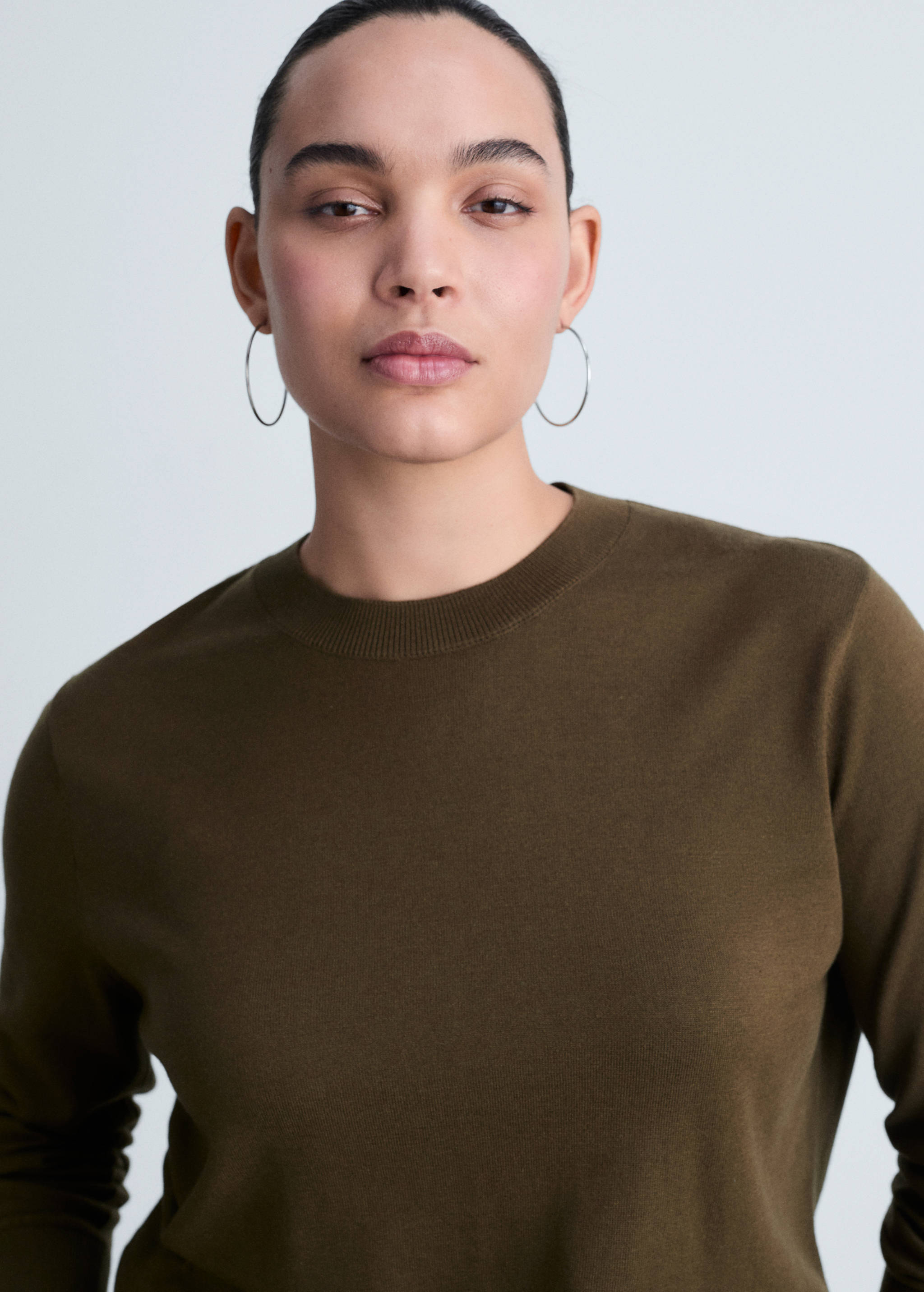 Stickad tröja i sidenblandning - Detaljer om artikeln 4