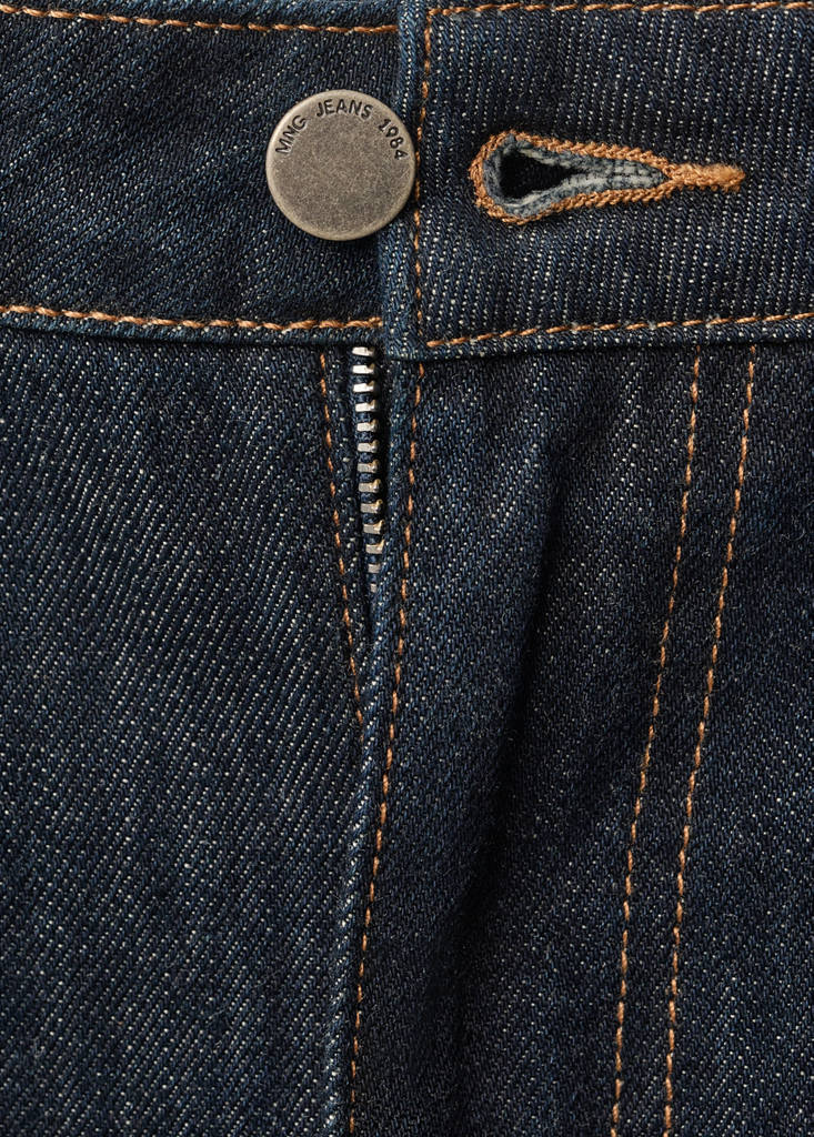 Low-rise wide leg rinse-wash jeans — Open Blue