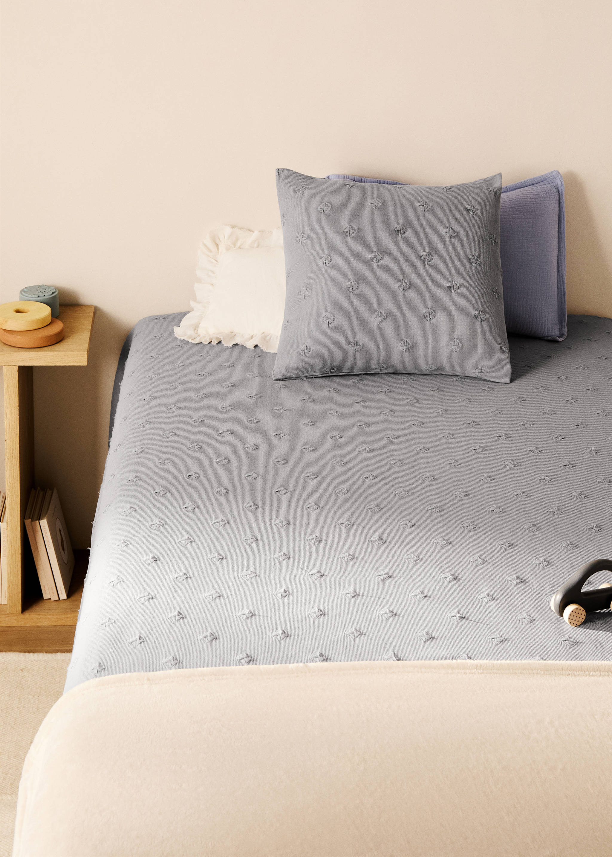 Conxa infantil cotó jacquard llit 90/105 cm - Pla general