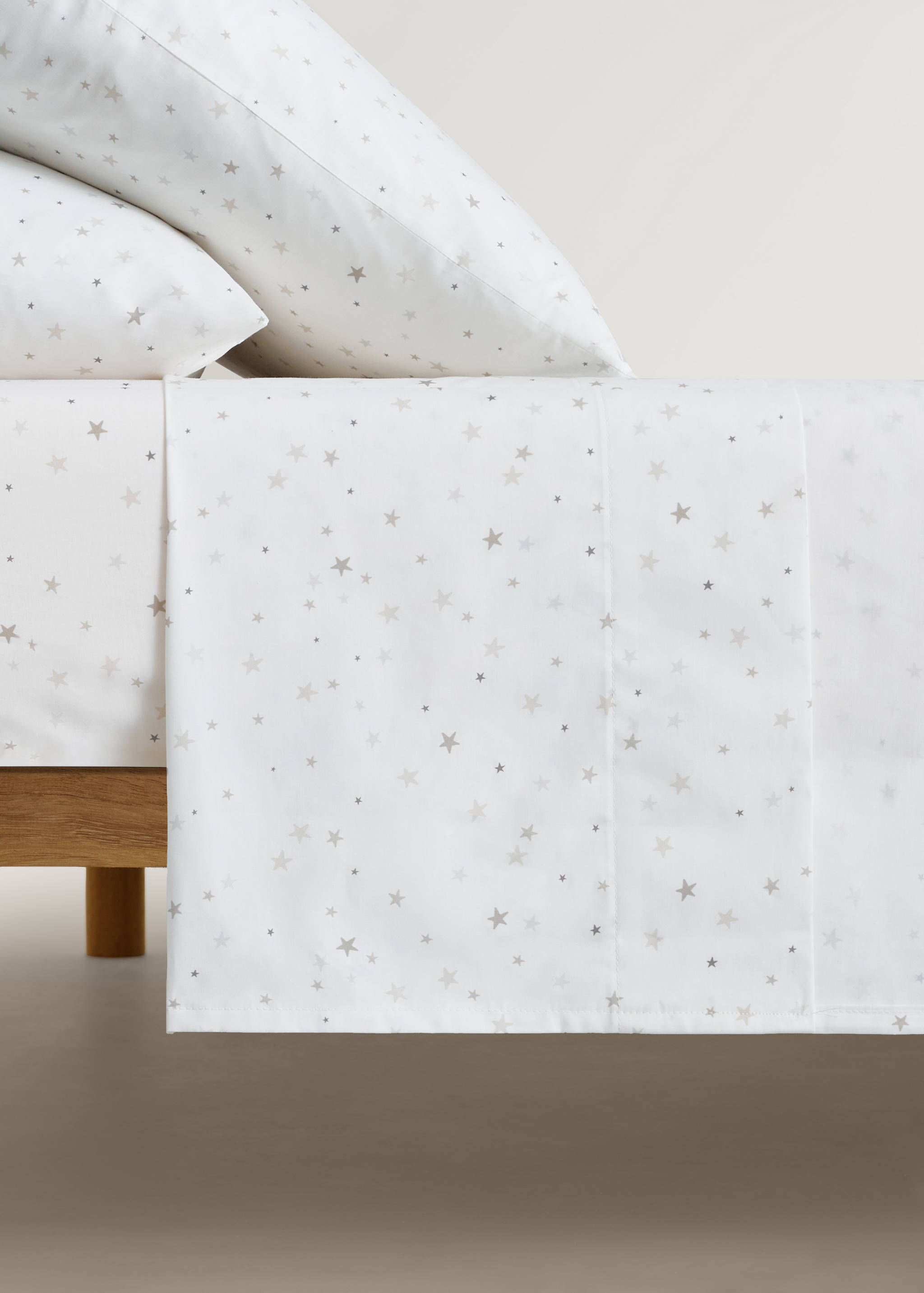 Cotton percale printed cotton top sheet for cot - Article without model