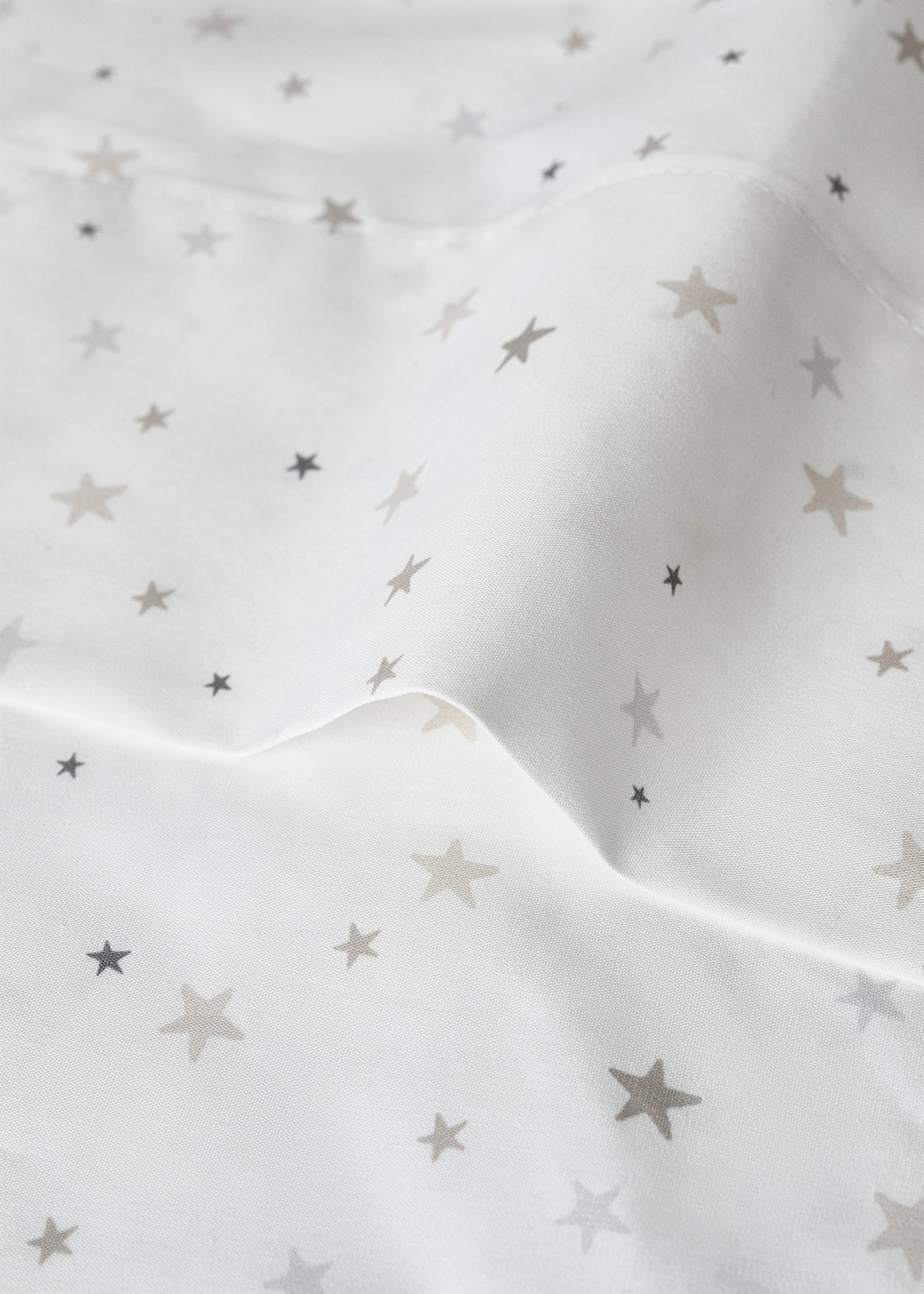 Cotton percale printed cotton top sheet for cot - Details of the article 1