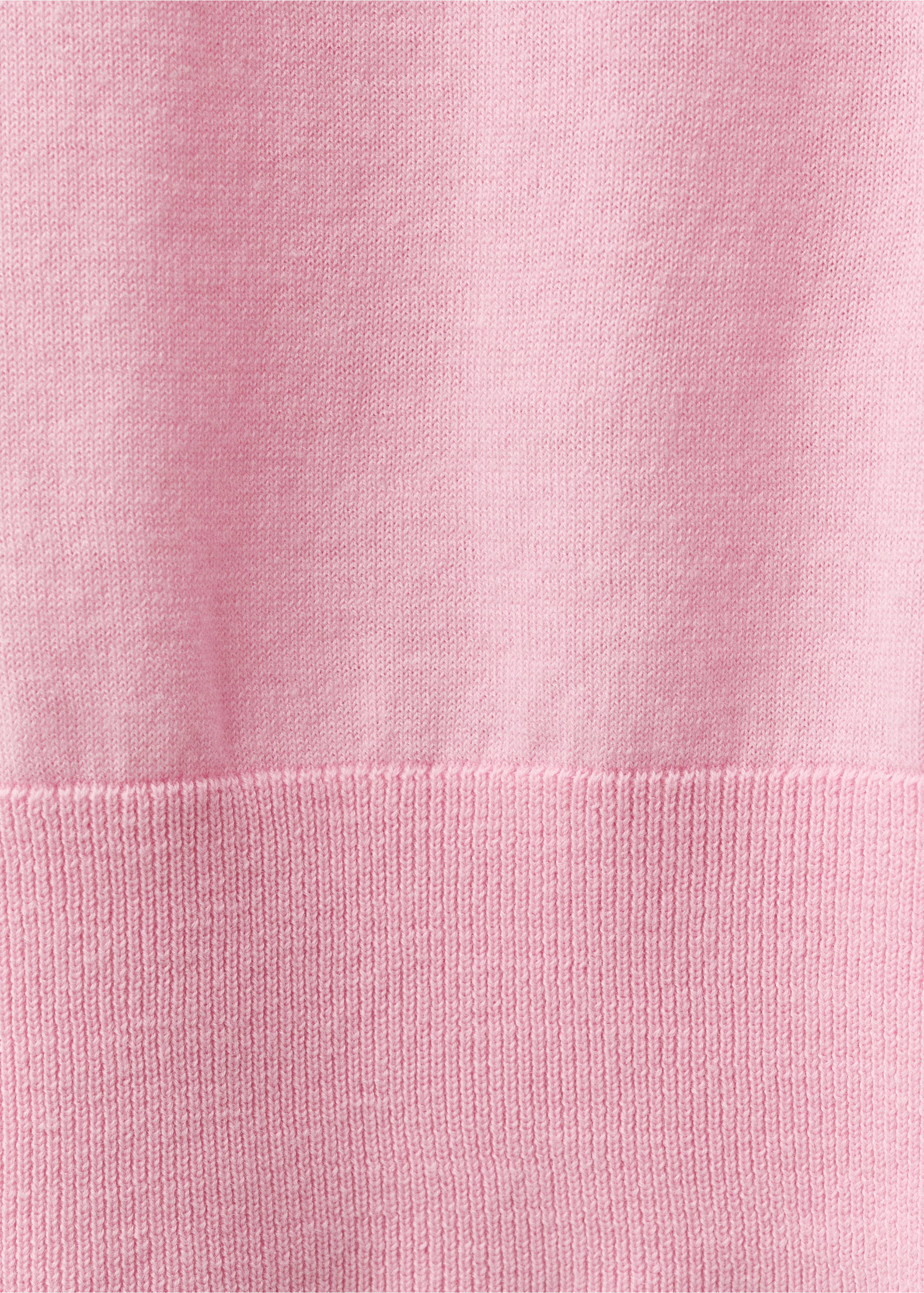 Pull-over laine mélangée col rond - Détail de l'article 0, Rose. Ref: 87014090-00.