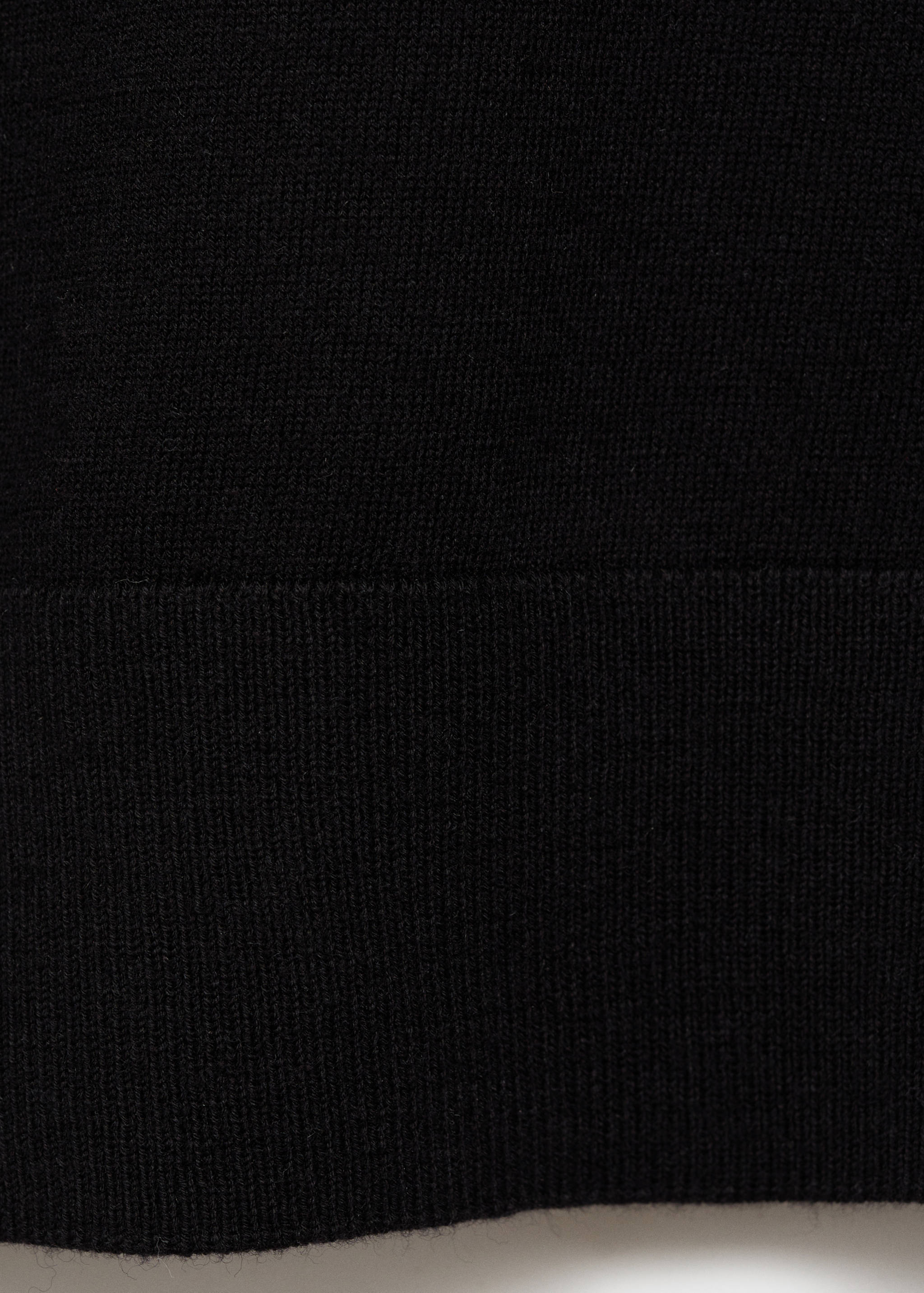 Pull-over laine mélangée col rond - Détail de l'article 0