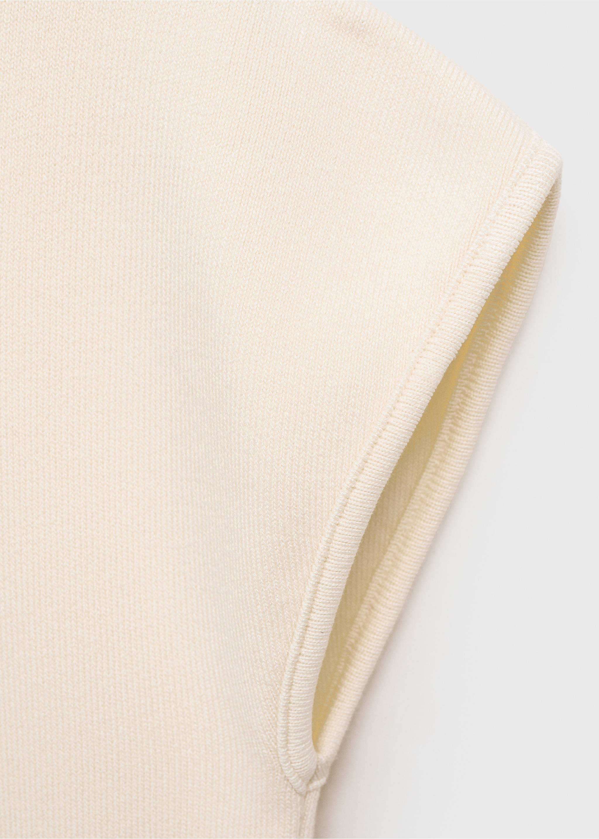 Pull-over maille fine manches courtes - Détail de l'article 0, Écru. Ref: 87014091-00.