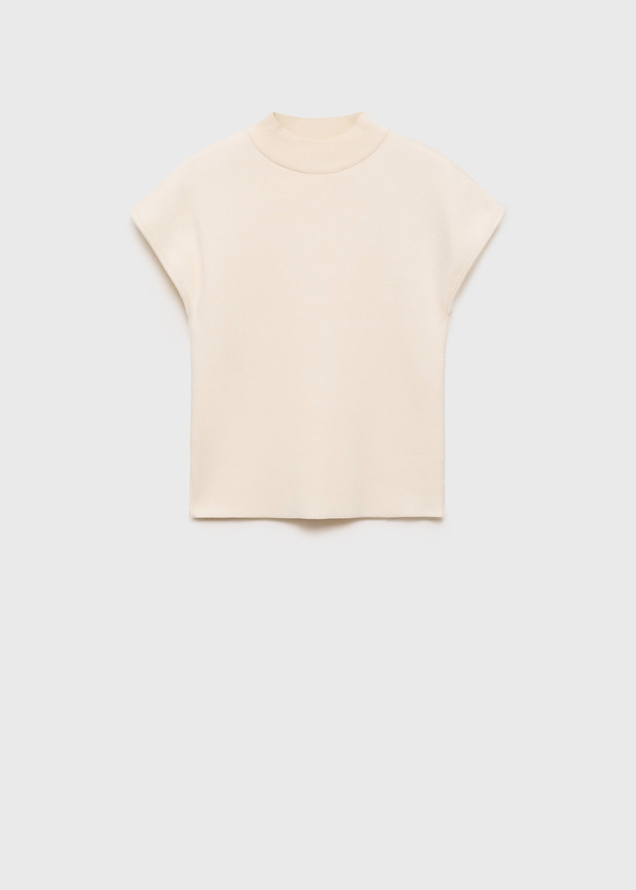 Pull-over maille fine manches courtes - Article sans modèle
