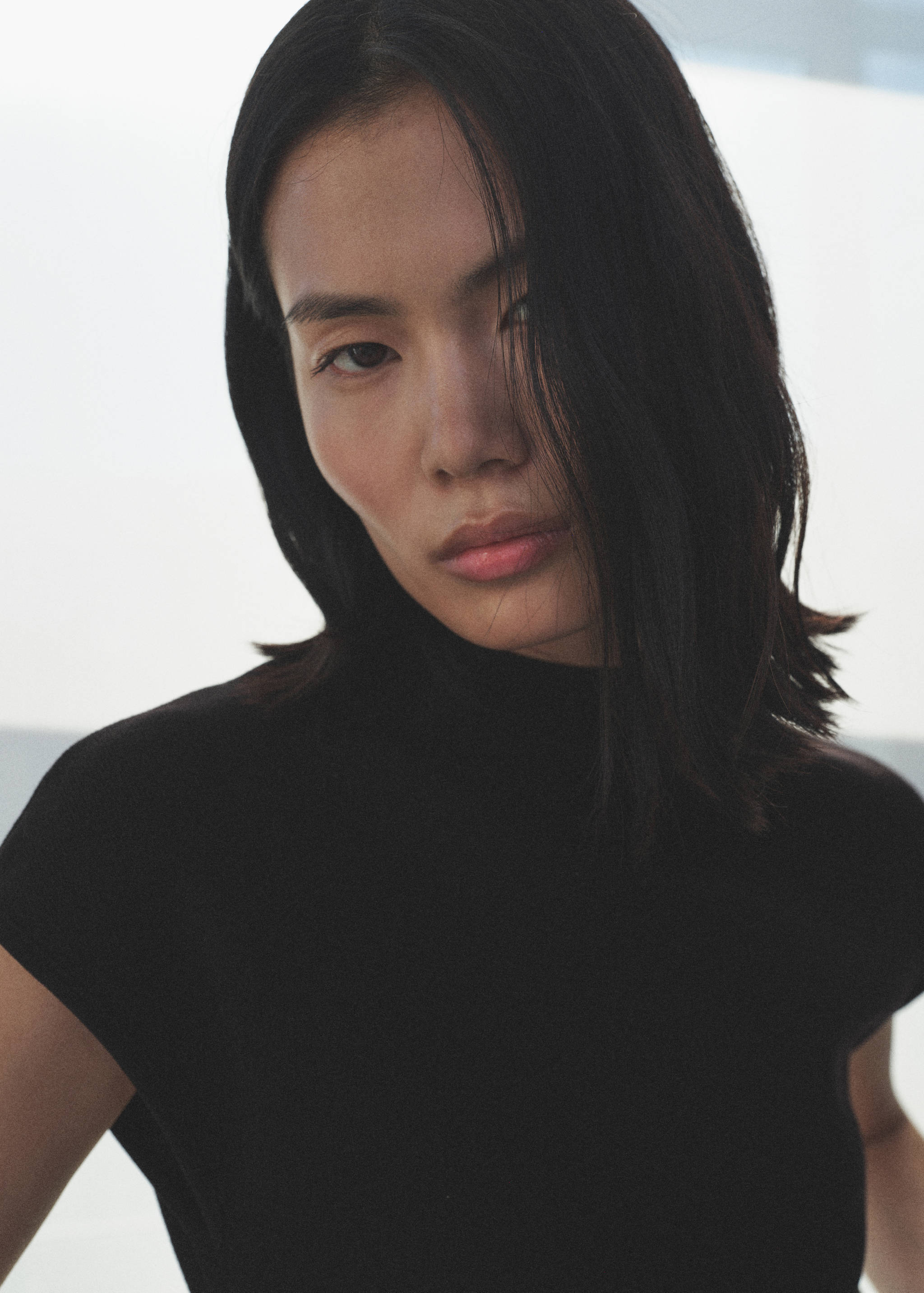 Pull-over maille fine manches courtes - Détail de l'article 1