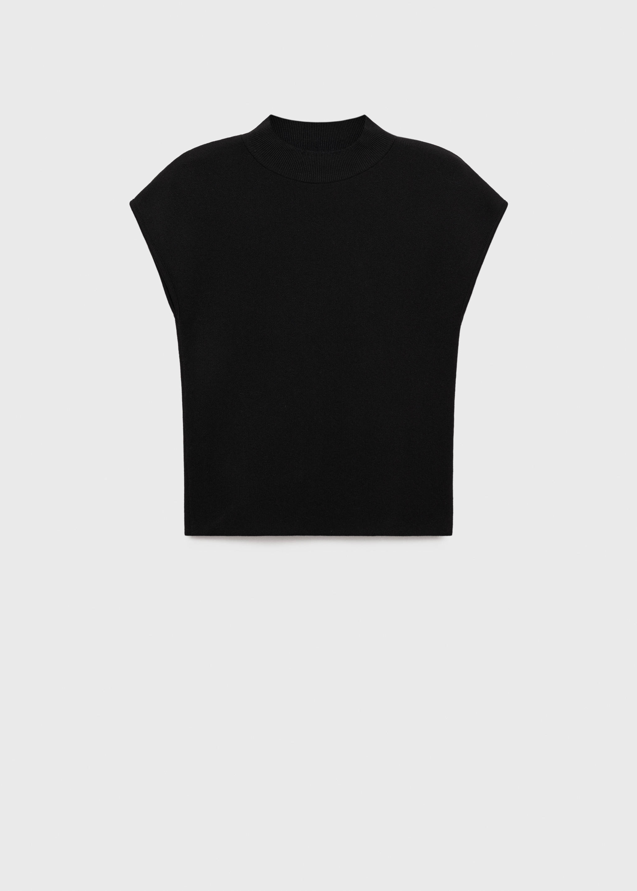 Pull-over maille fine manches courtes - Article sans modèle