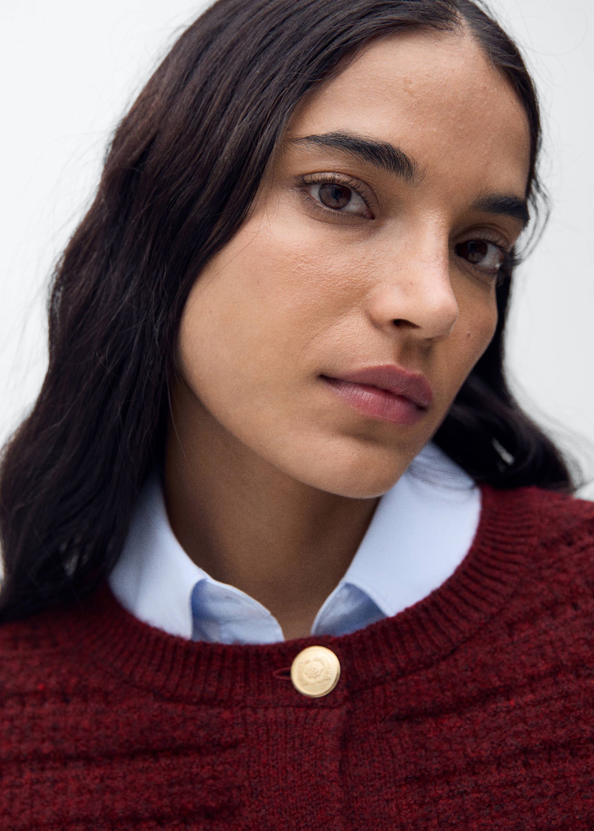 Gebreid vest met ajourdetails - Detail van het artikel 1