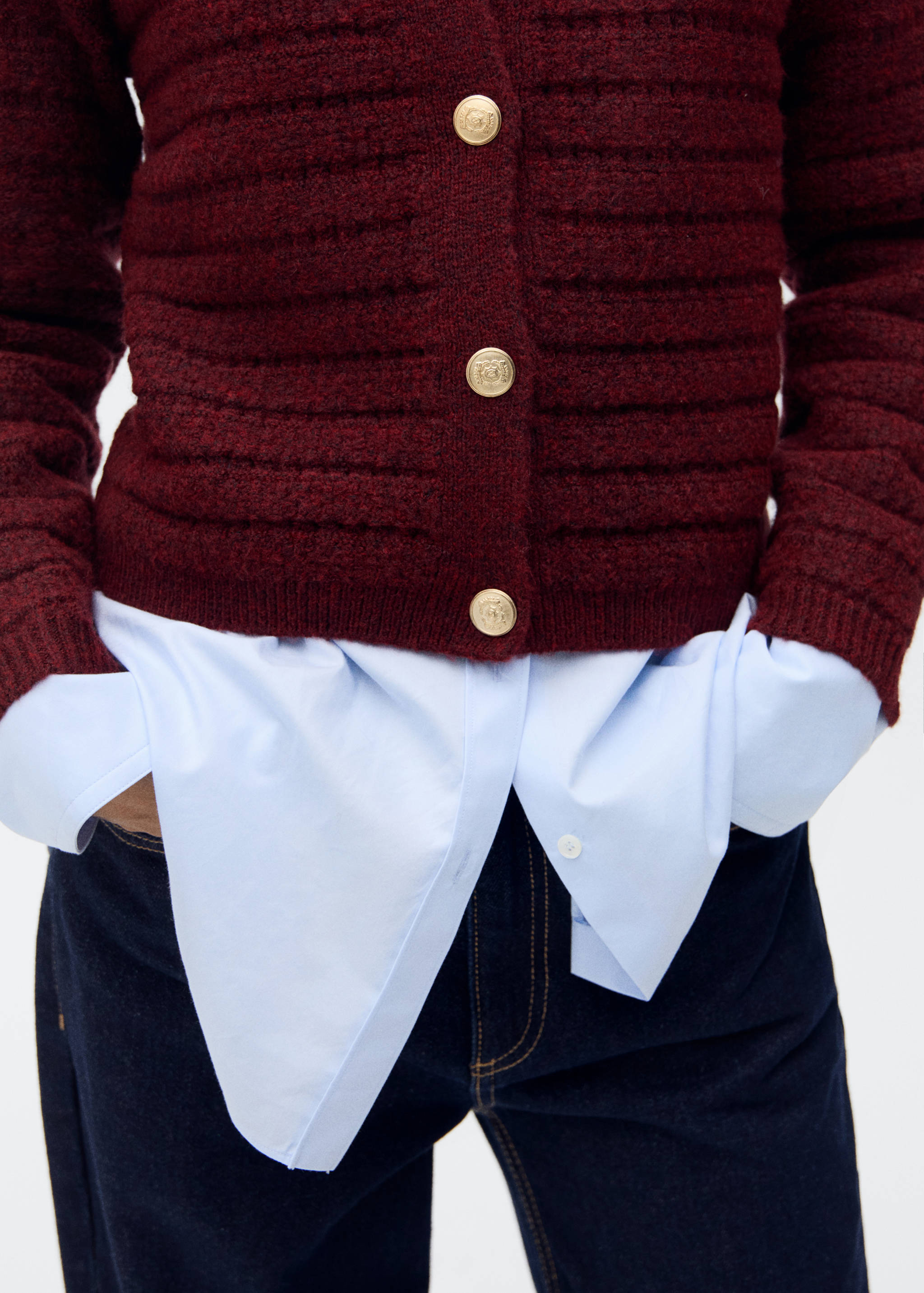 Gebreid vest met ajourdetails - Detail van het artikel 6