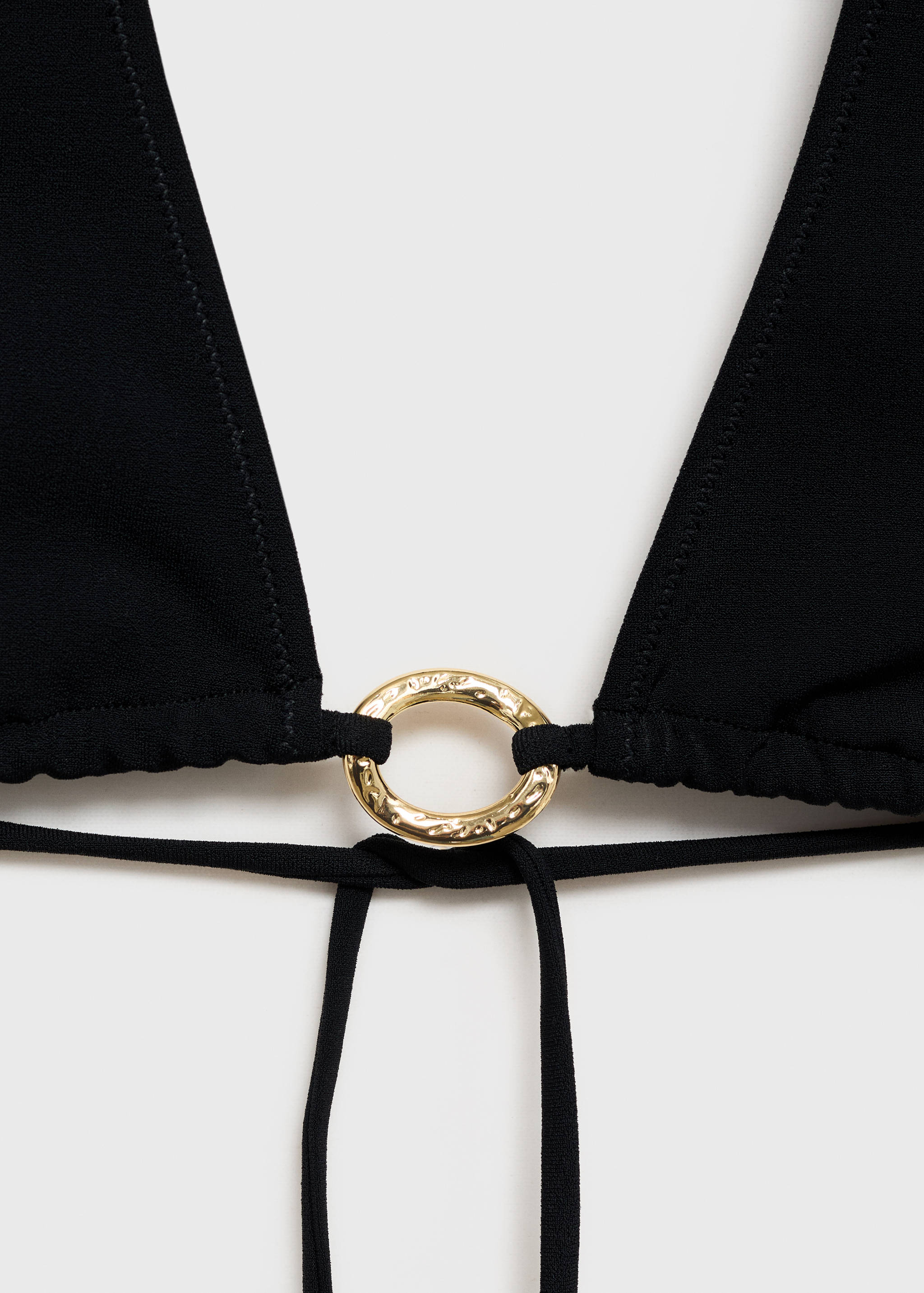 Bikini top with decorative ring - Details of the article 8