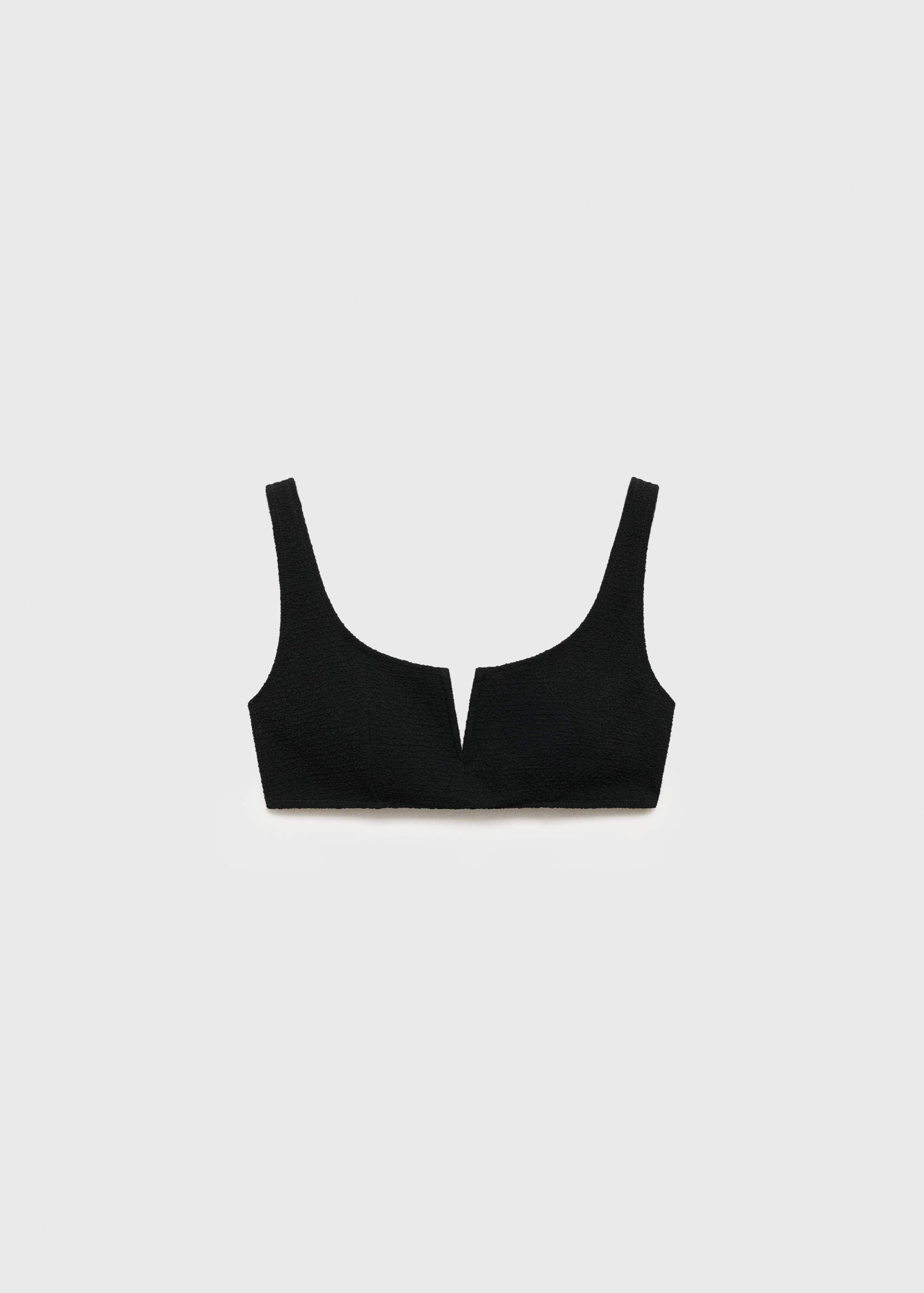 Top bikini efecto toalla - Artículo sin modelo