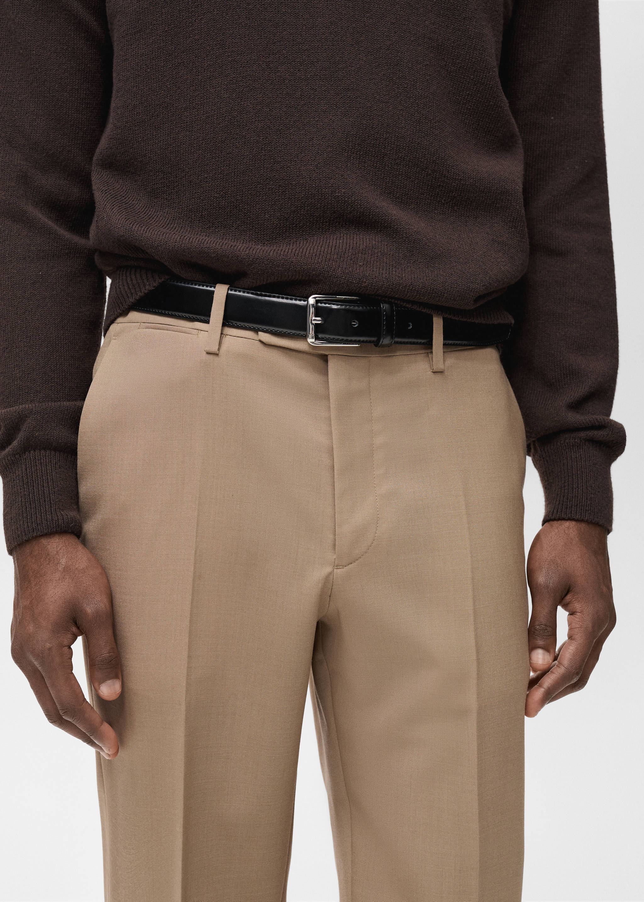 Pantalons vestit Turín 100% llana verge - Detall de l'article 1