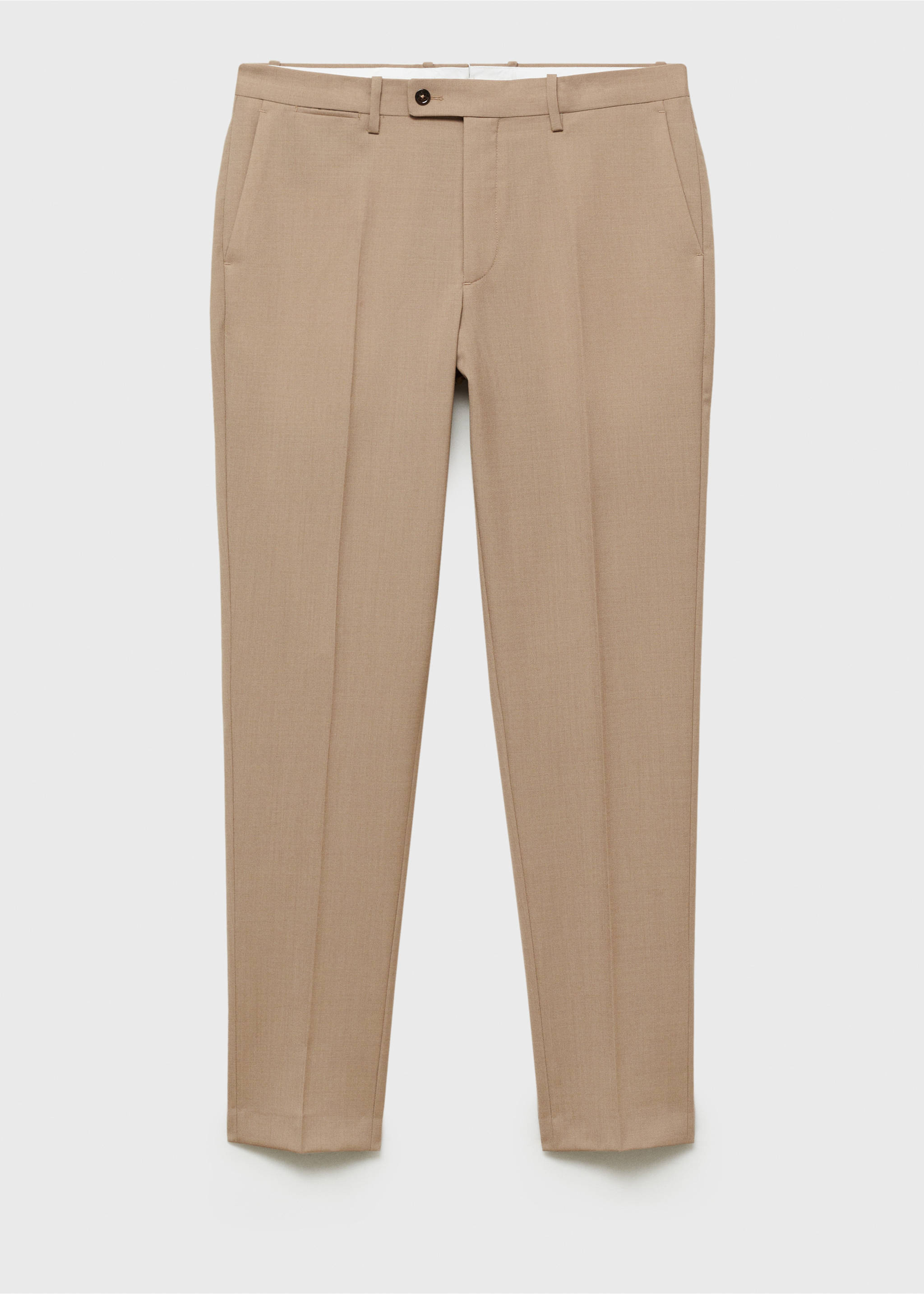 Turin %100 saf yün pantolon - Modelsiz ürün, Bej. Ref: 87014400-00.