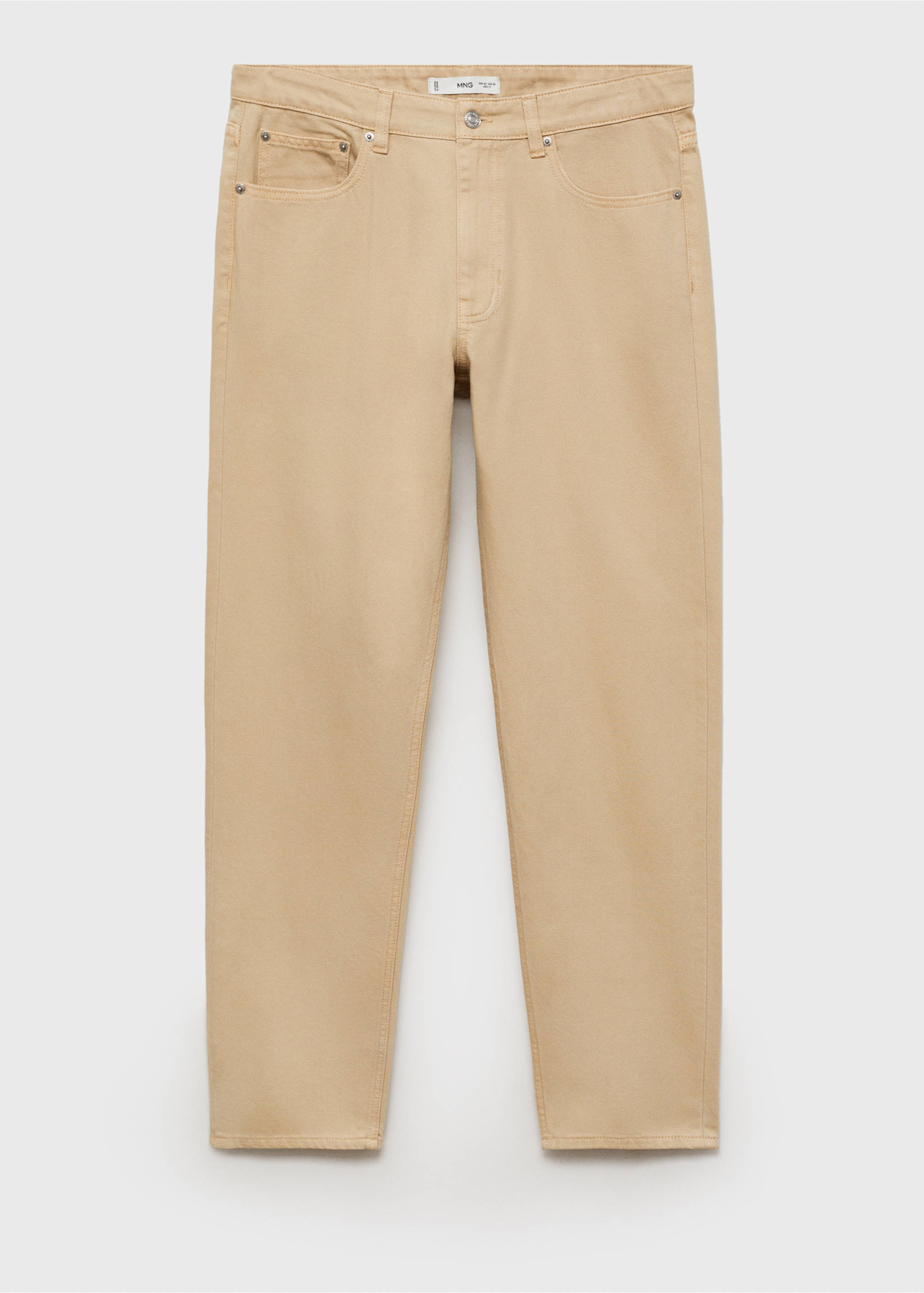 Jeans Bob regular fit - Artículo sin modelo, Beige. Ref: 87014401-00.