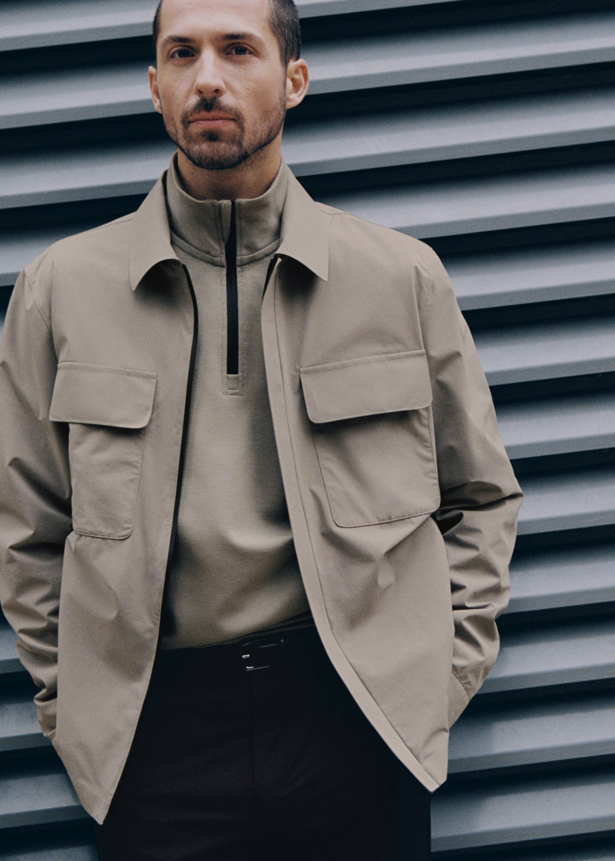 Sweatshirt met rits COOLMAX® - Detail van het artikel 3