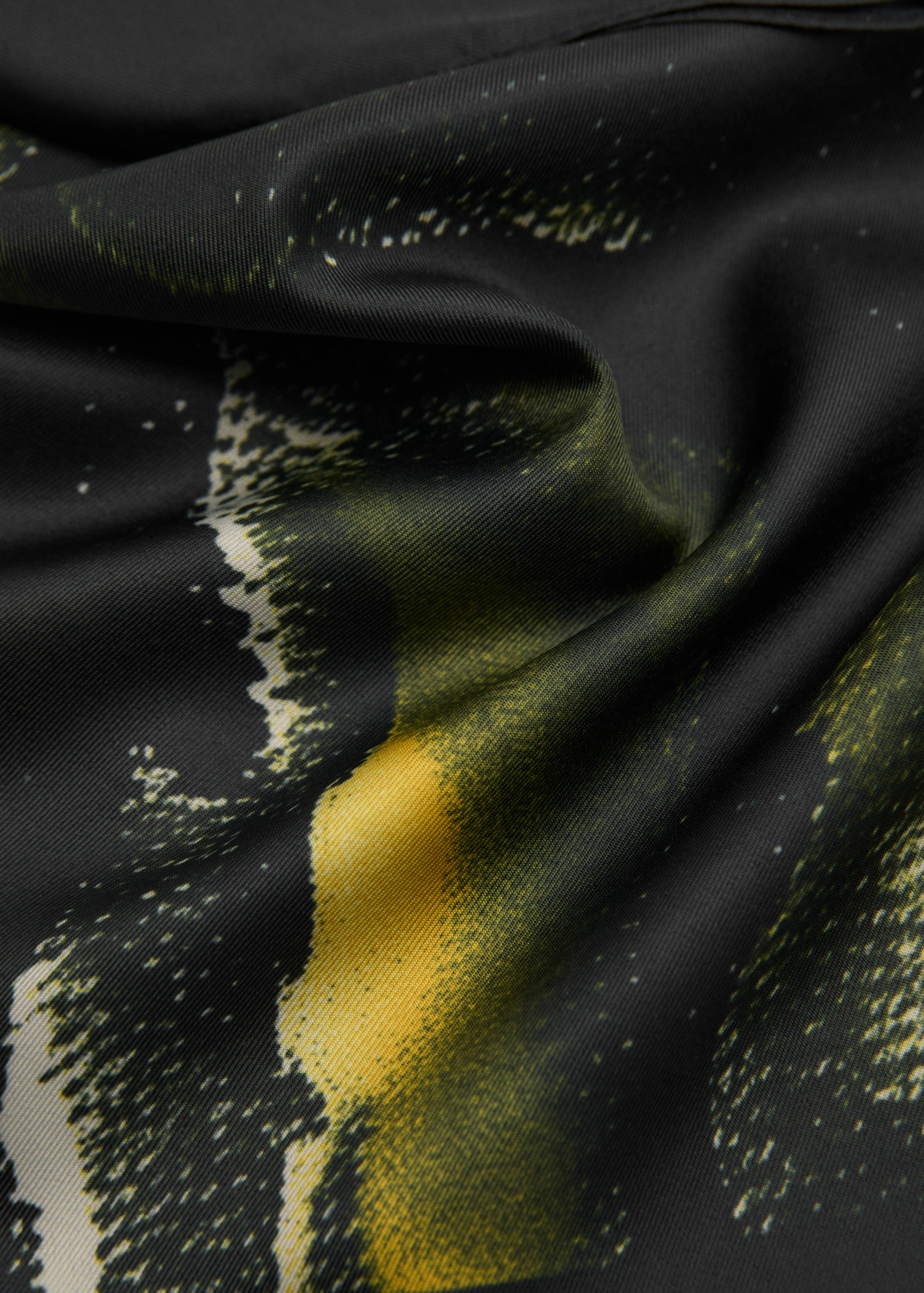 Foulard stampa astratta - Piano medio
